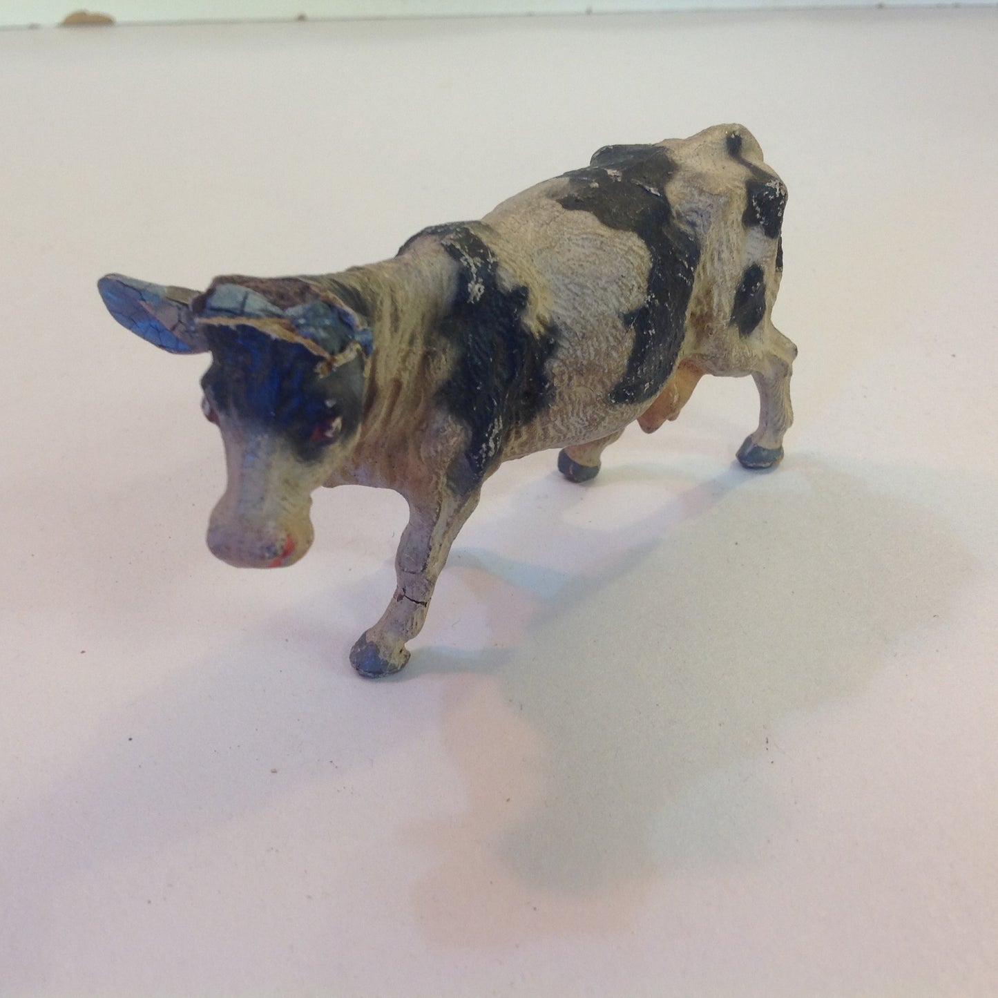 Vintage 1910's-20's Composite Circus Animal Figure Holstein Cow