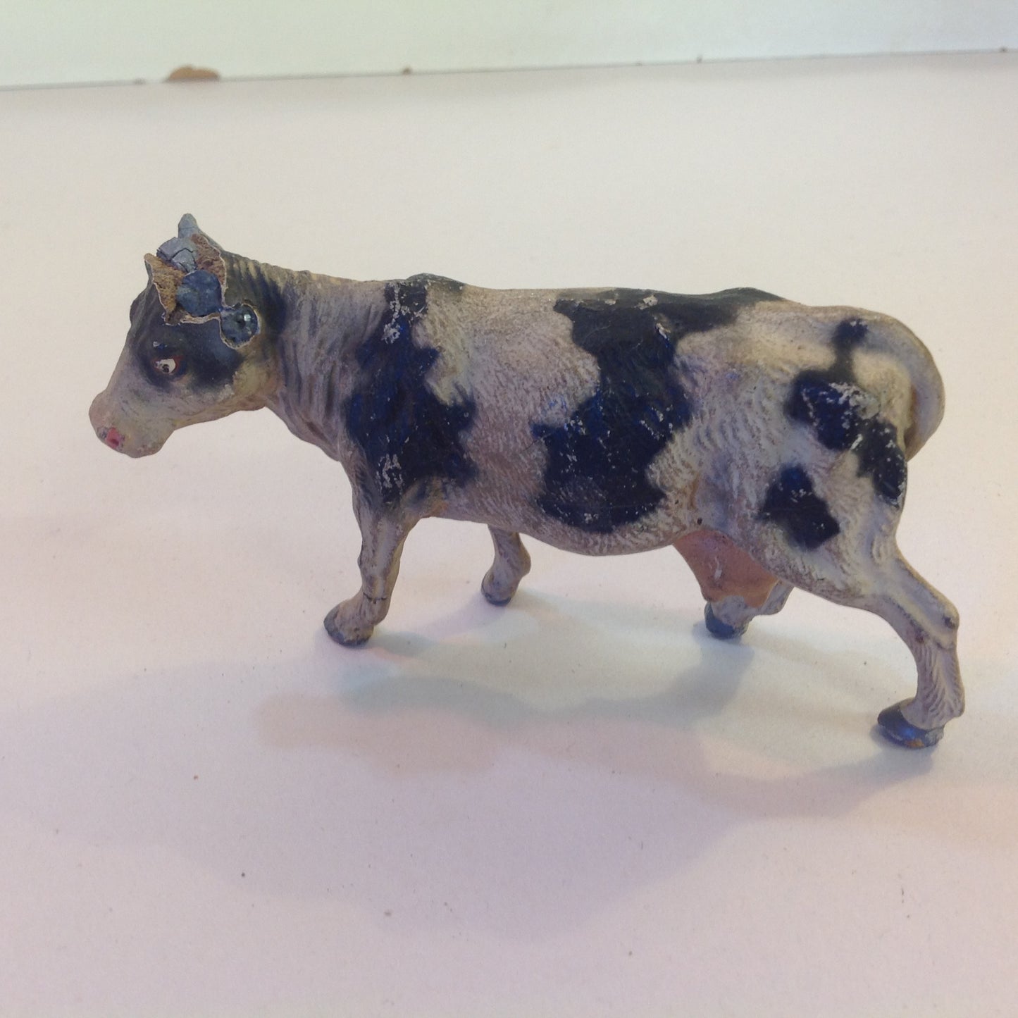 Vintage 1910's-20's Composite Circus Animal Figure Holstein Cow