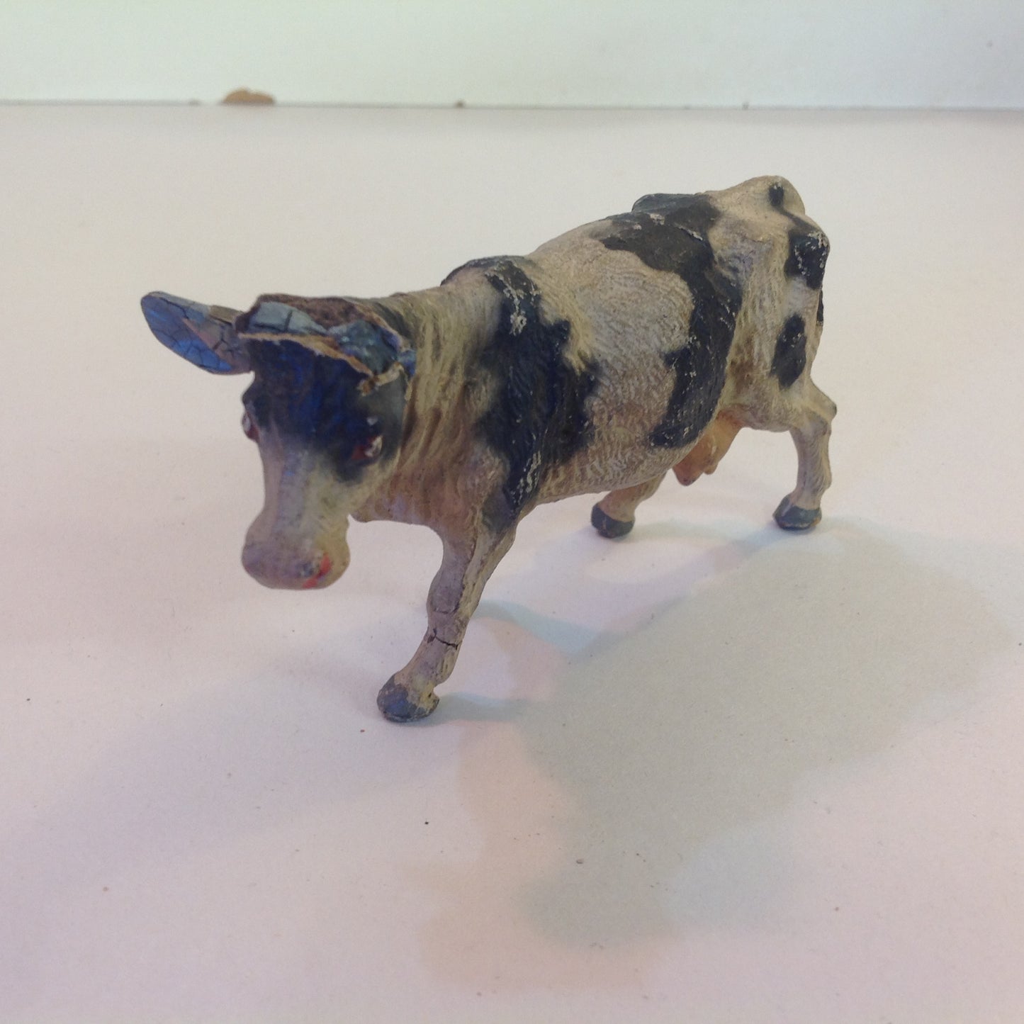 Vintage 1910's-20's Composite Circus Animal Figure Holstein Cow