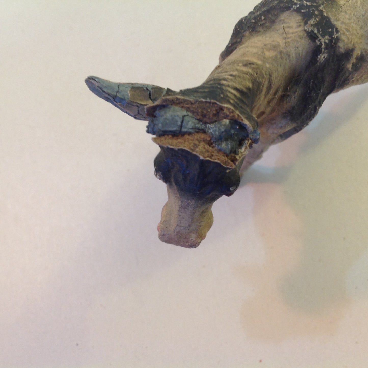 Vintage 1910's-20's Composite Circus Animal Figure Holstein Cow