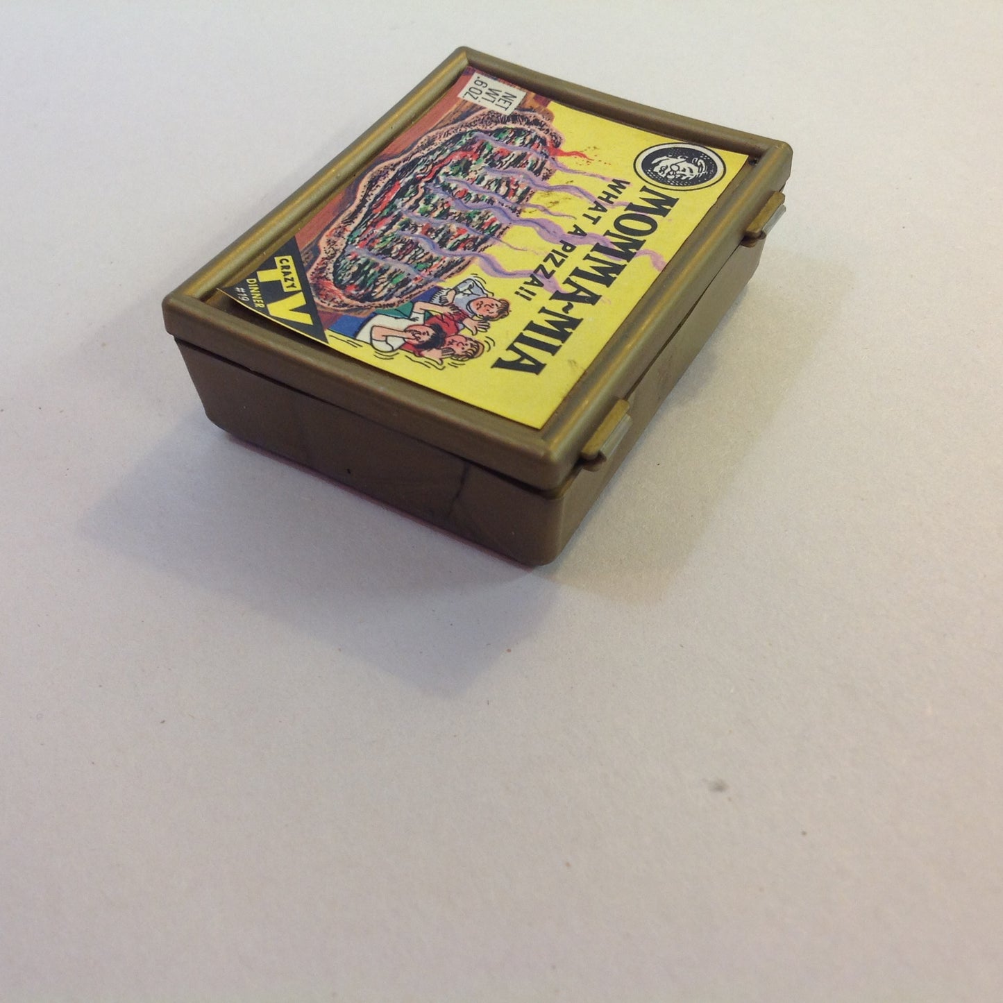 Vintage Fleer Momma-Mia What A Pizza!! Novelty Candy Container
