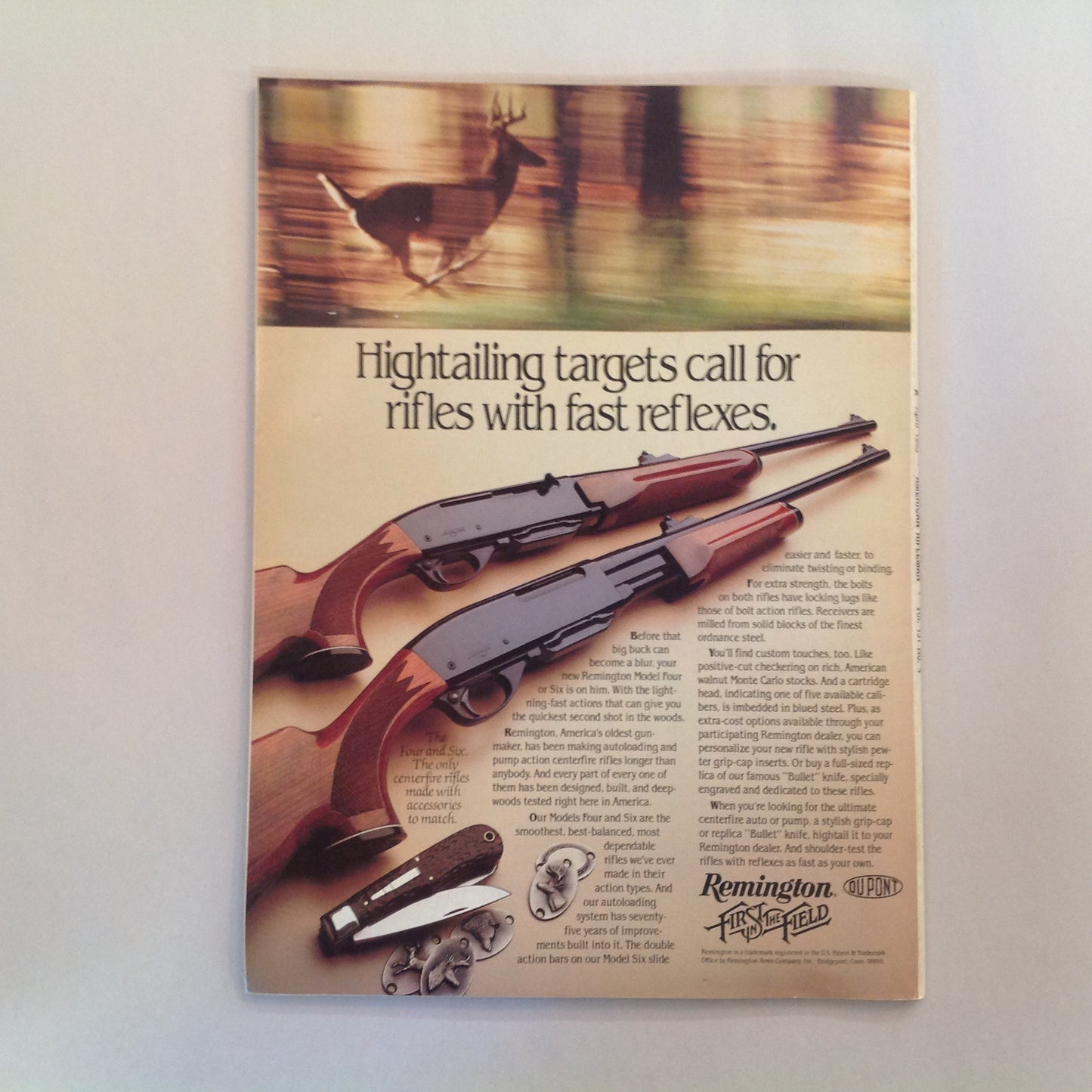 Vintage Apr 1983 American Rifleman Magazine America's Standard the .30-'06 NRA Open Letter Harlon Carter