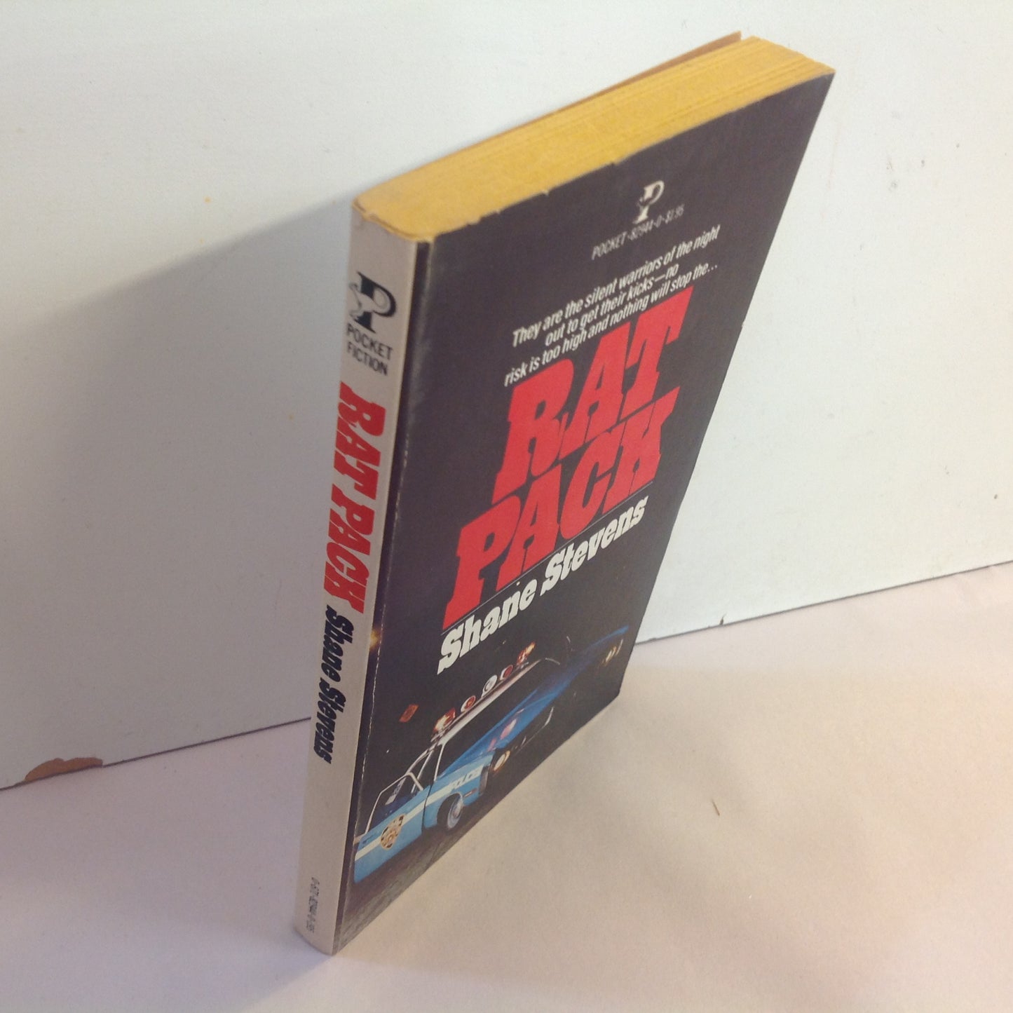 Vintage 1975 Mass Market Paperback RAT PACK Shane Stevens