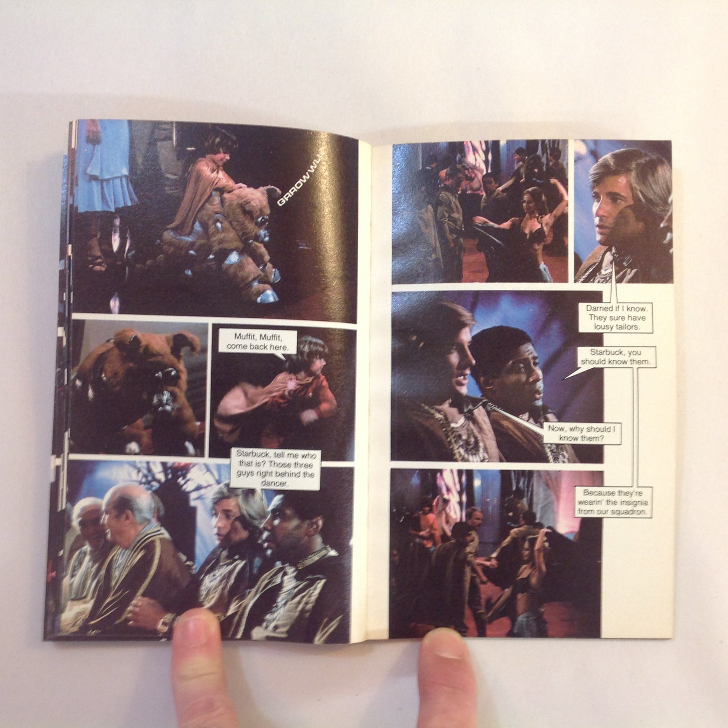 Vintage 1979 Mass Market Paperback Battlestar Galactica: The Photostory Full-Color Photo Adventure Berkley Books First Edition