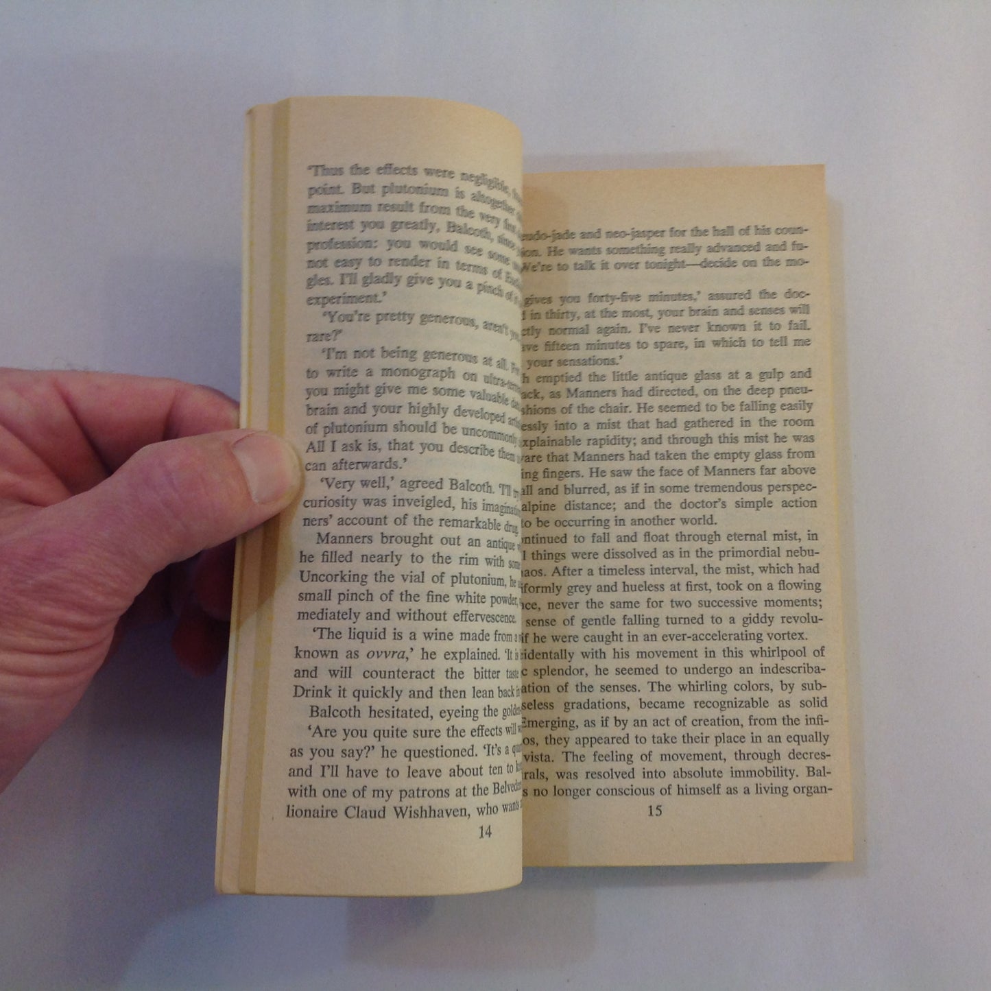 Vintage 1974 Mass Market Paperback STRANGE ECSTASIES: A Mind-Blowing Fantasy Anthology of Unearthly Drug Stories Michel Parry Editor First Edition