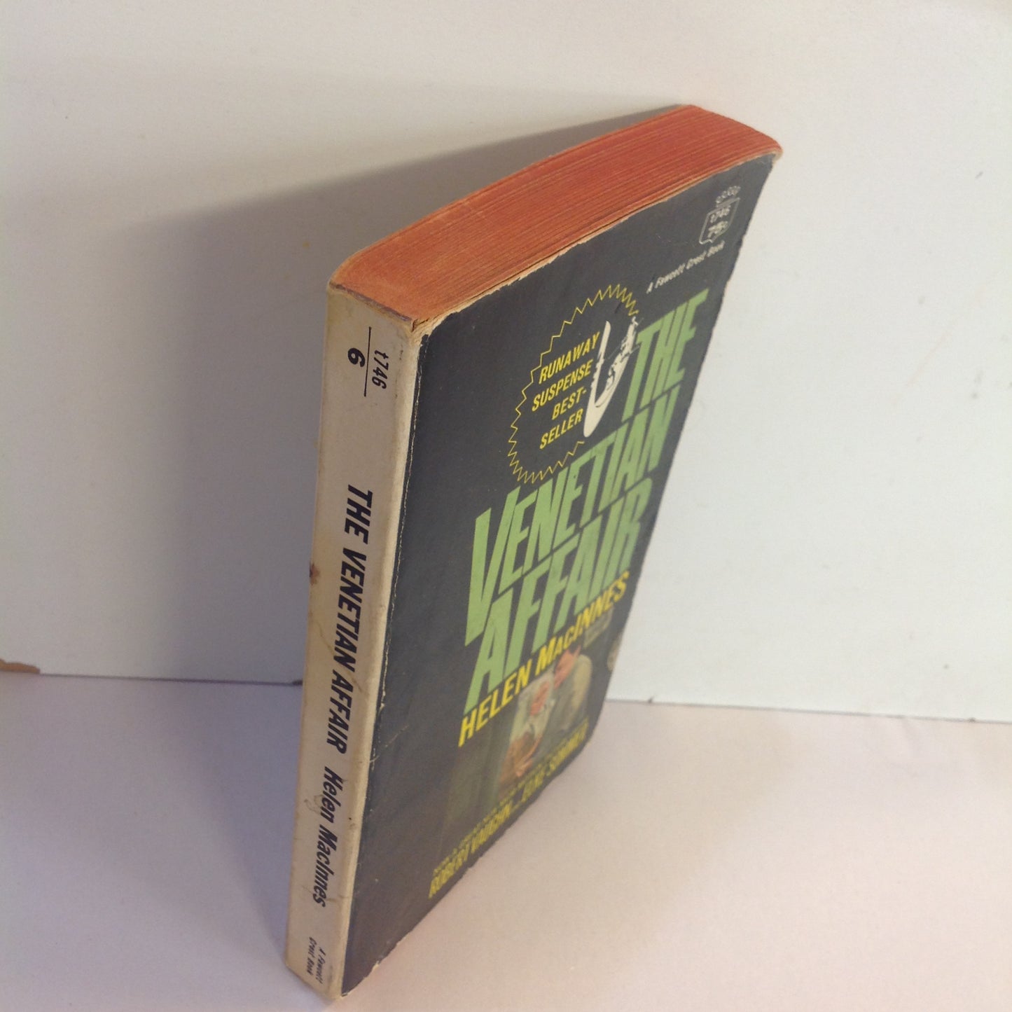Vintage 1964 Mass Market Paperback The Venetian Affair Helen McInnes