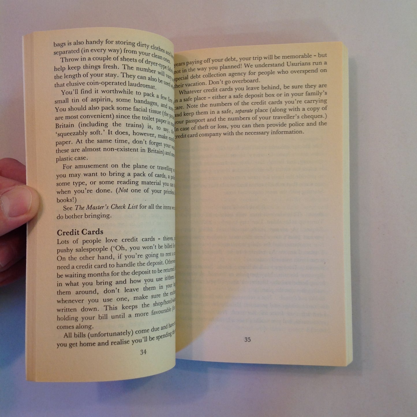 Vintage 1986 MM Paperback Doctor Who: Travel Without the TARDIS