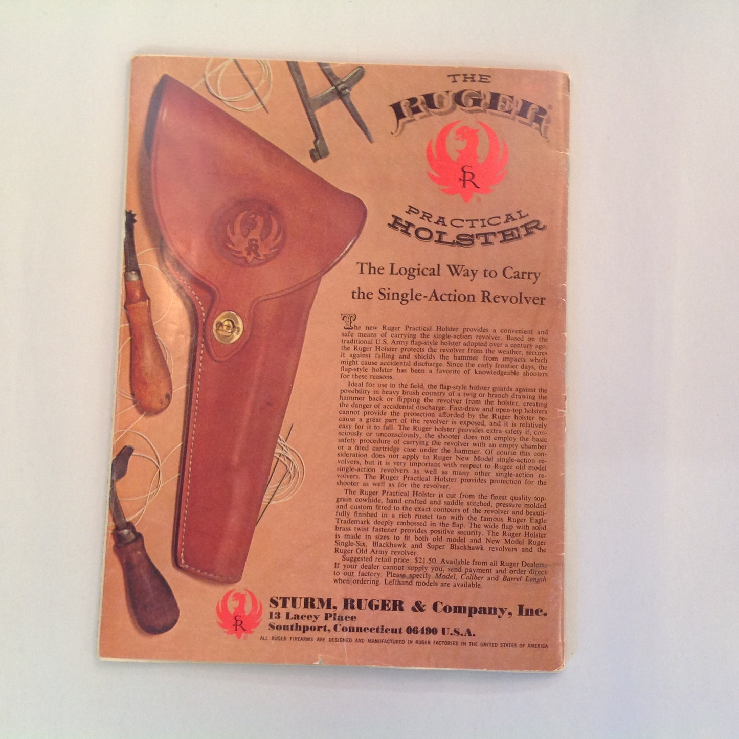 Vintage Jan 1978 Shooting Times Magazine Savage/Anschutz M1533 .222 Bolt-Action Carbine