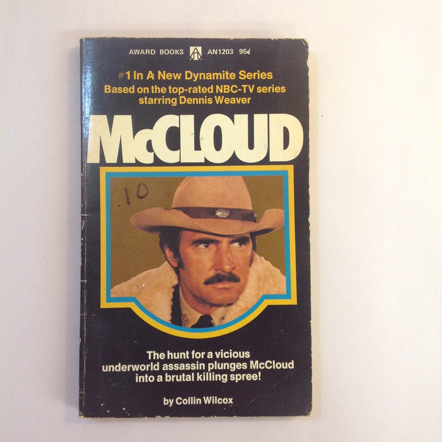 Vintage 1973 Mass Market Paperback McCloud Collin Wilcox First Award Books