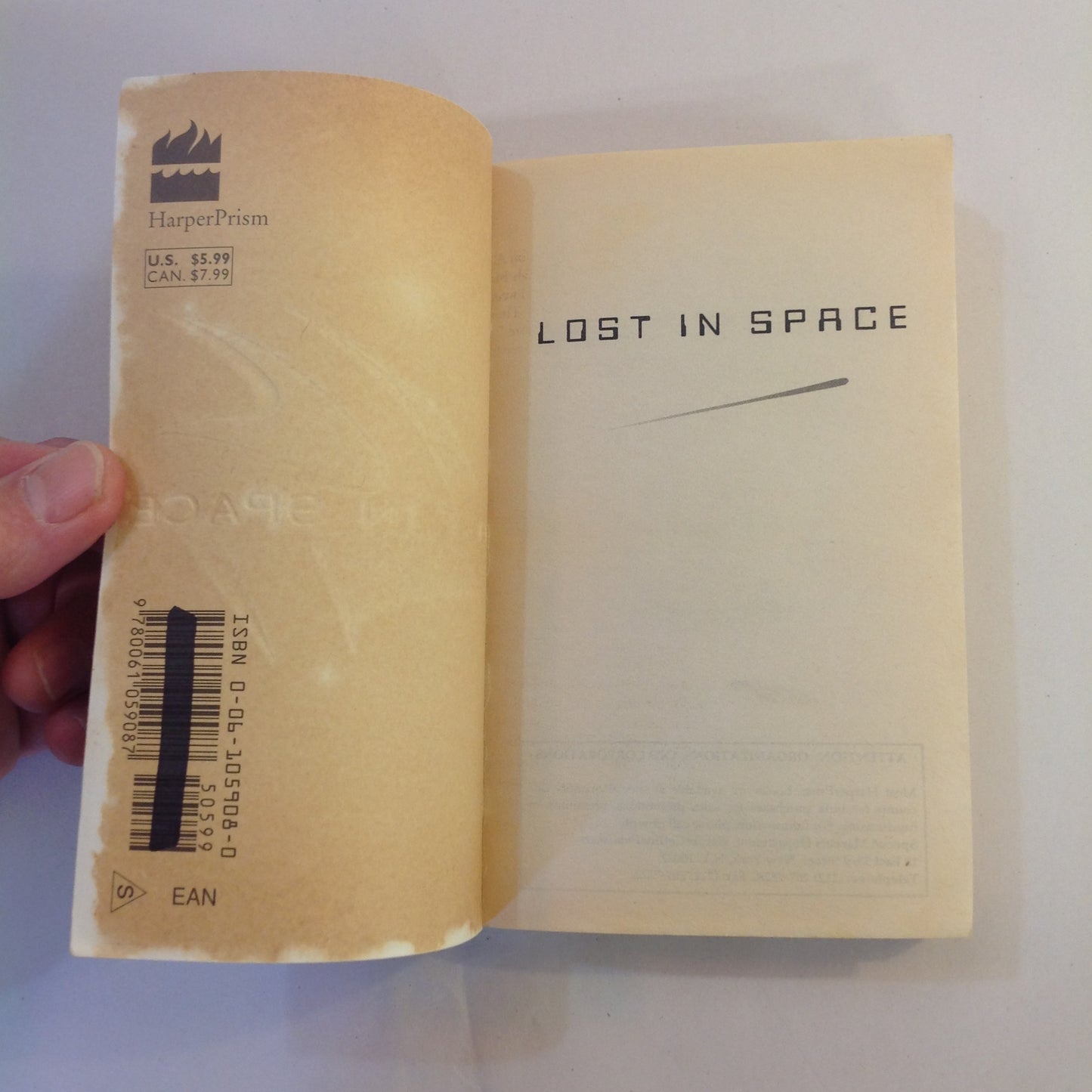 Vintage 1998 Mass Market Paperback The All-New Lost in Space Movie Tie-In Joan D. Vinge