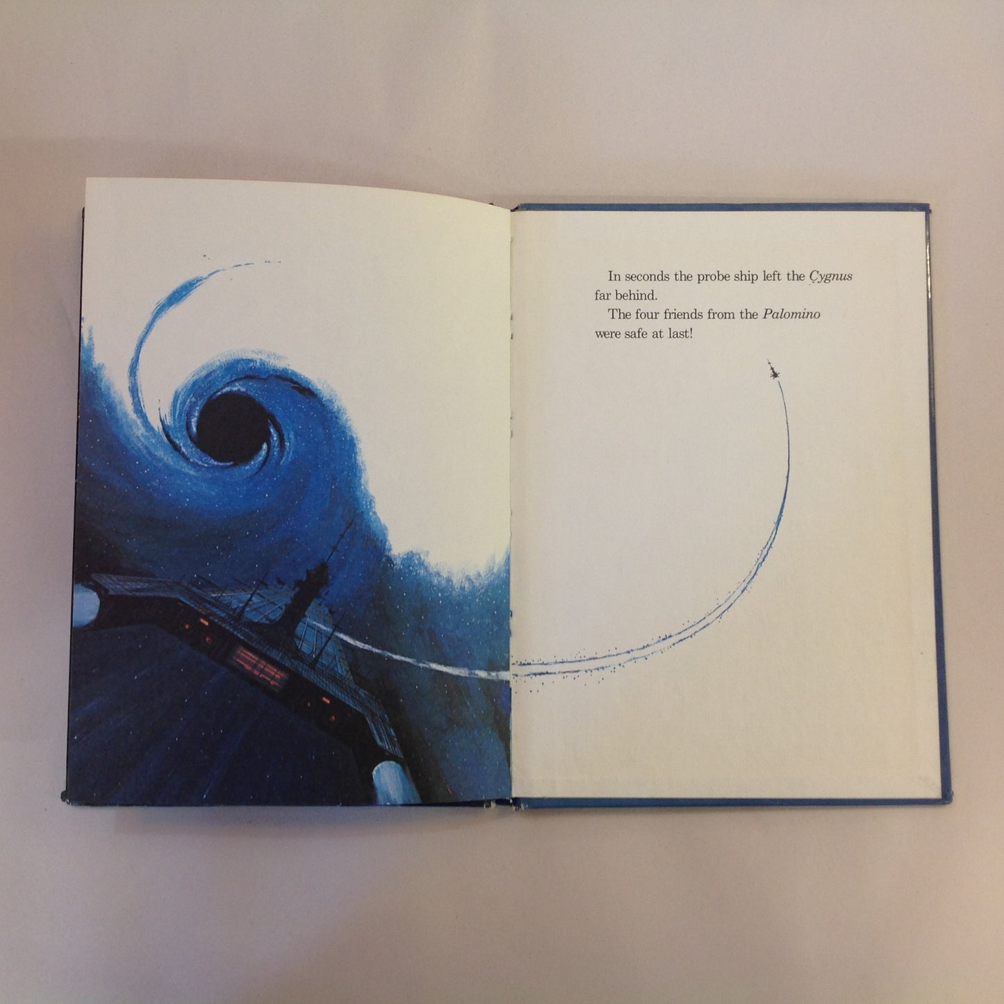 Vintage 1979 Children's Hardcover Disney's Wonderful World of Reading The Black Hole Random House