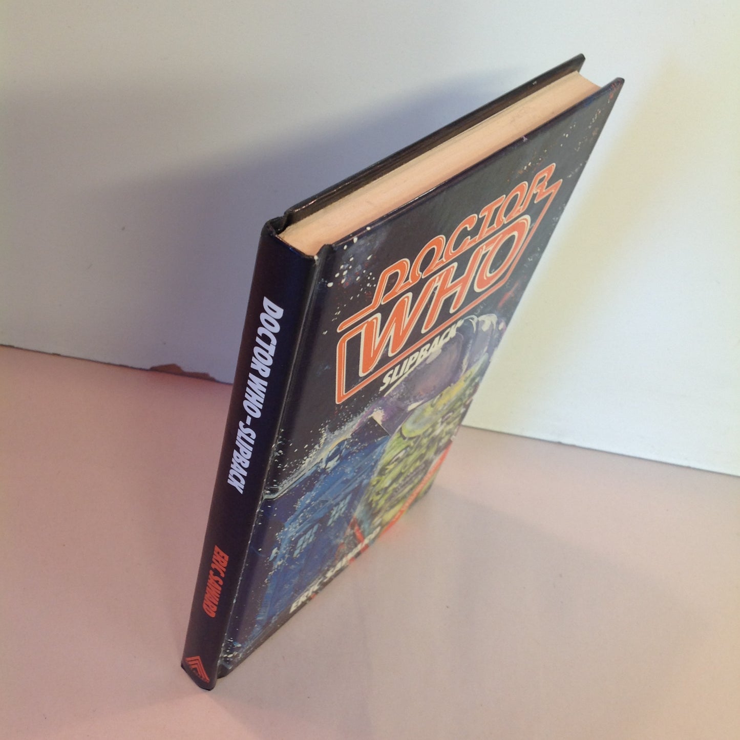Vintage 1986 Hardcover Doctor Who: Slipback