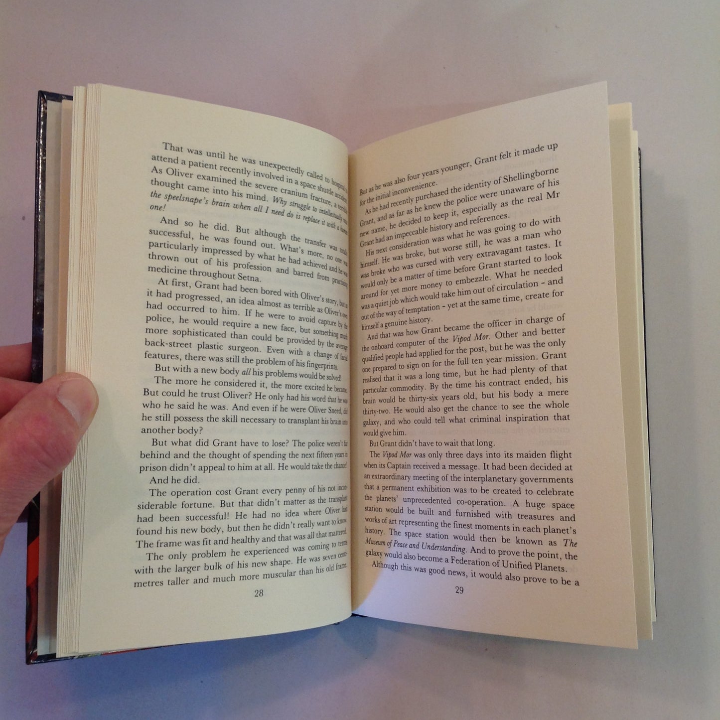 Vintage 1986 Hardcover Doctor Who: Slipback