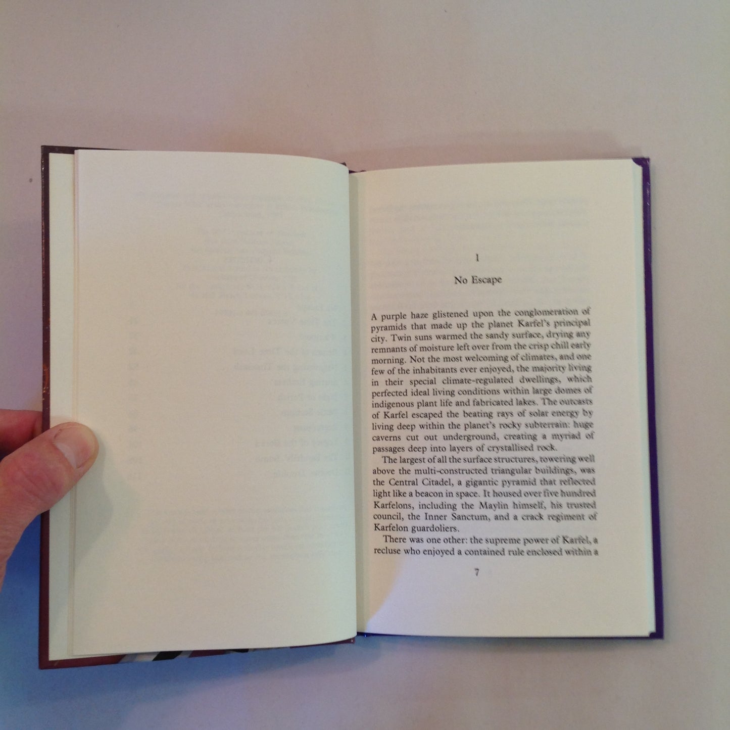 Vintage 1985 Hardcover Doctor Who: Timelash