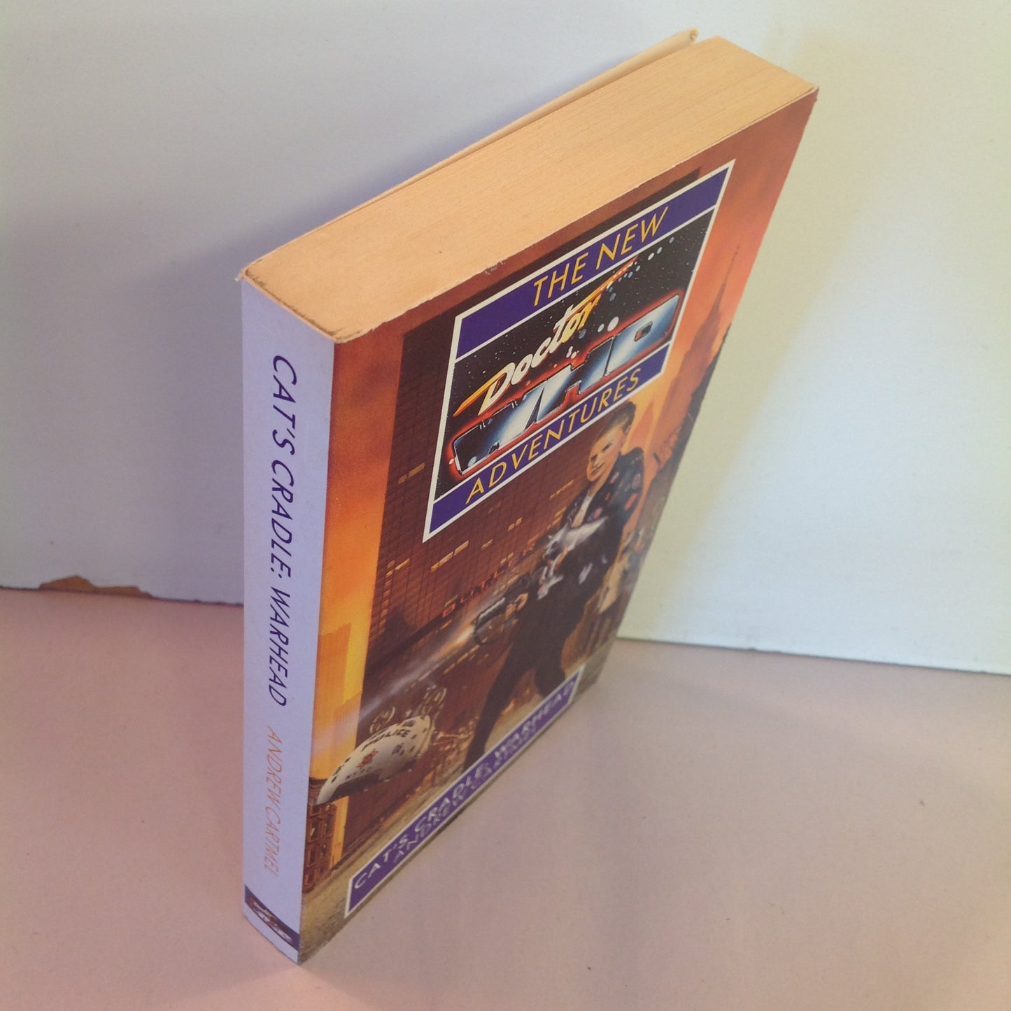 Vintage 1992 MM Paperback The New Doctor Who Adventures: Cat's Cradle: Warhead