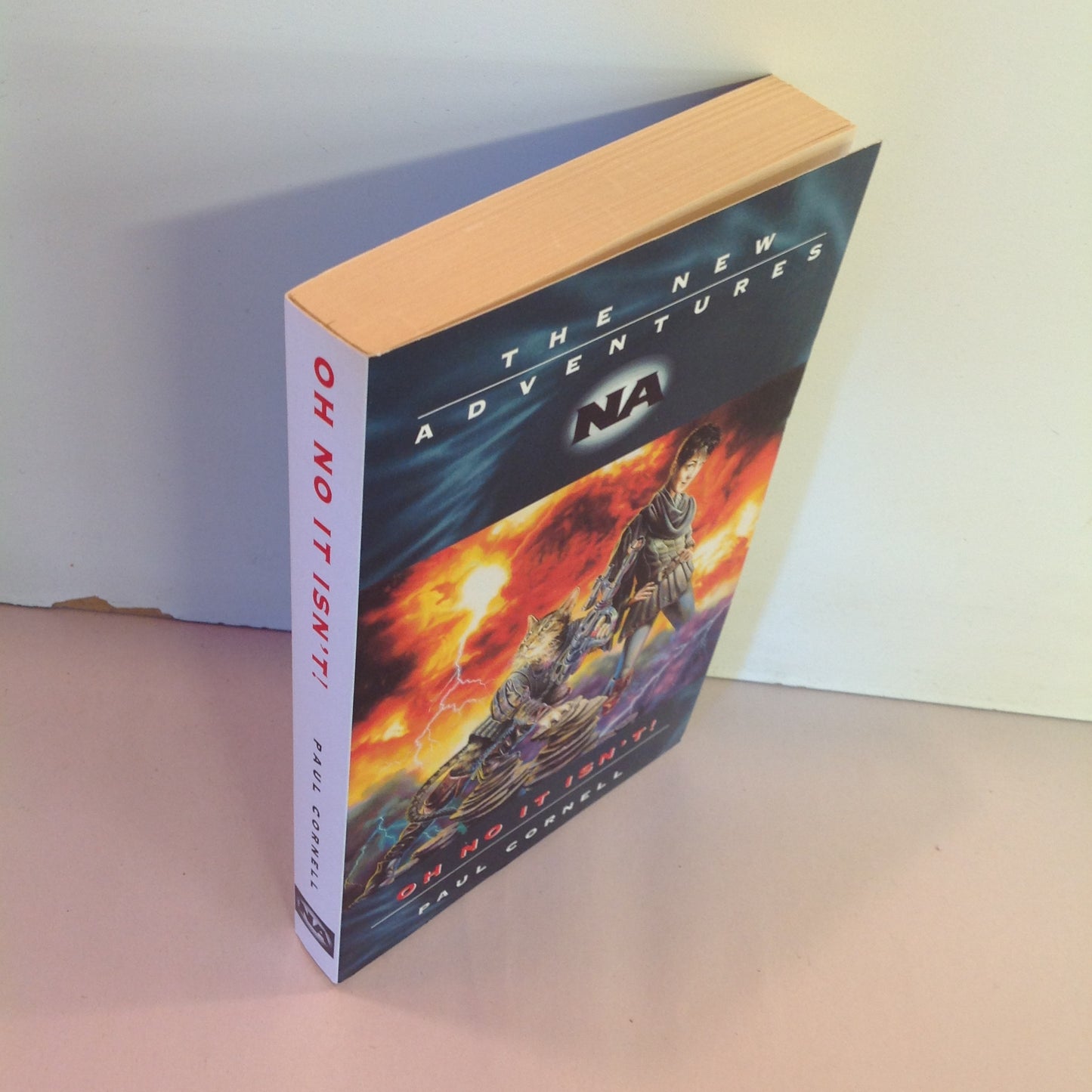 Vintage 1997 MM Paperback Doctor Who The New Adventures: Oh No It Isn't!