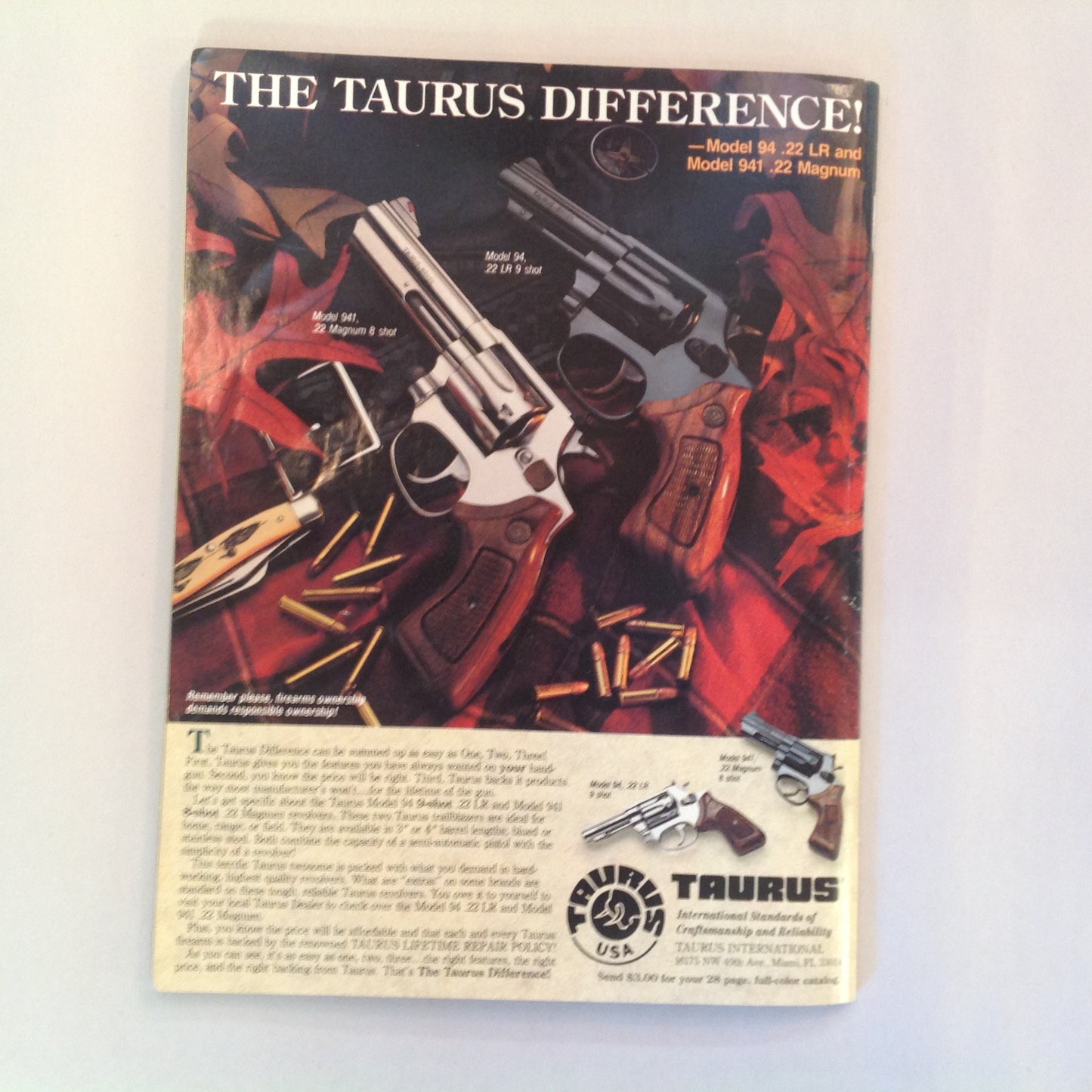 Vintage Jun 1994 Shooting Times Magazine 25 New Guns & Shooting Products S&W Sigma Series Semiautos as Hunting Rifles Hornady Vector Ammo