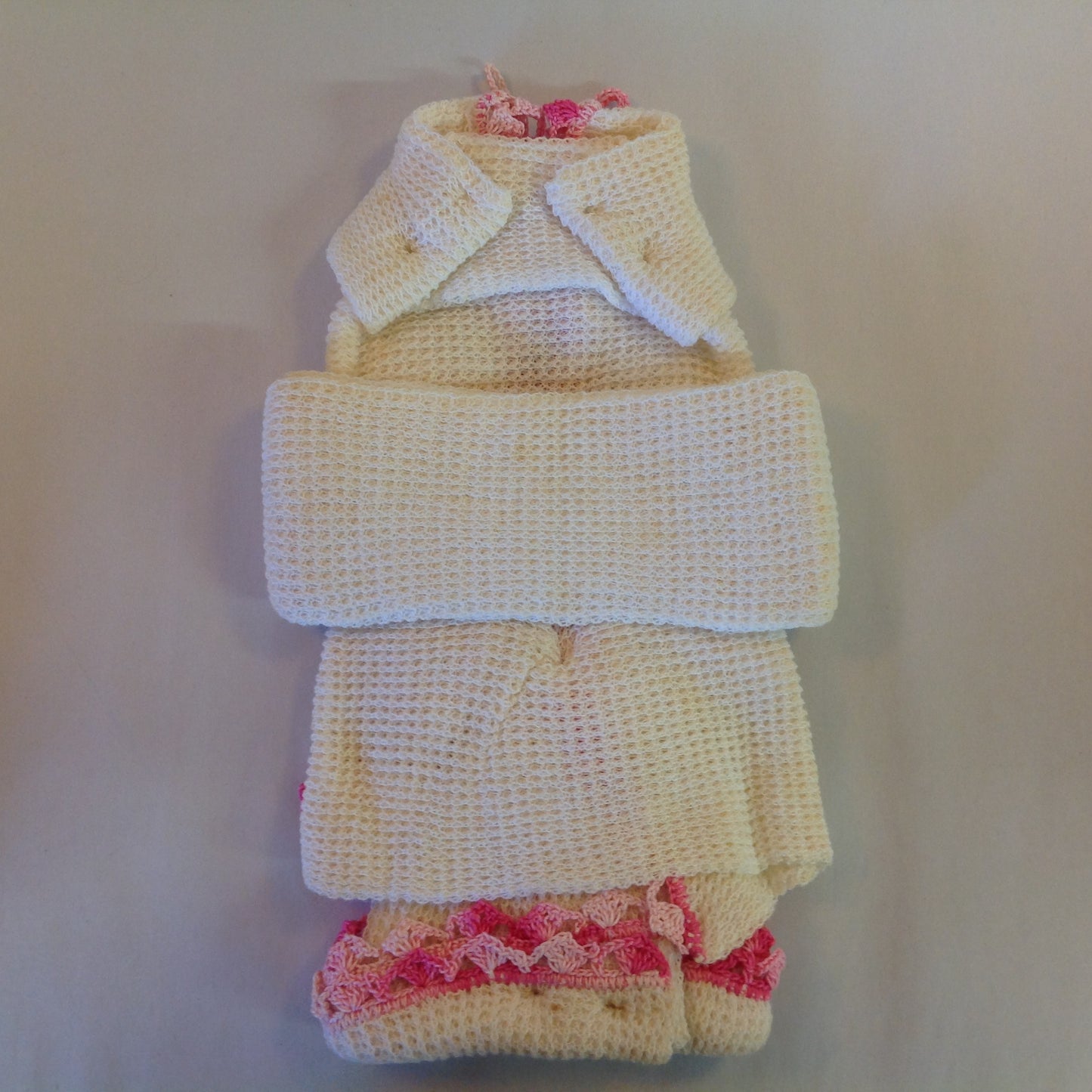 Vintage NOS Federal's Novelty Baby Clothes Dish Cloth Set