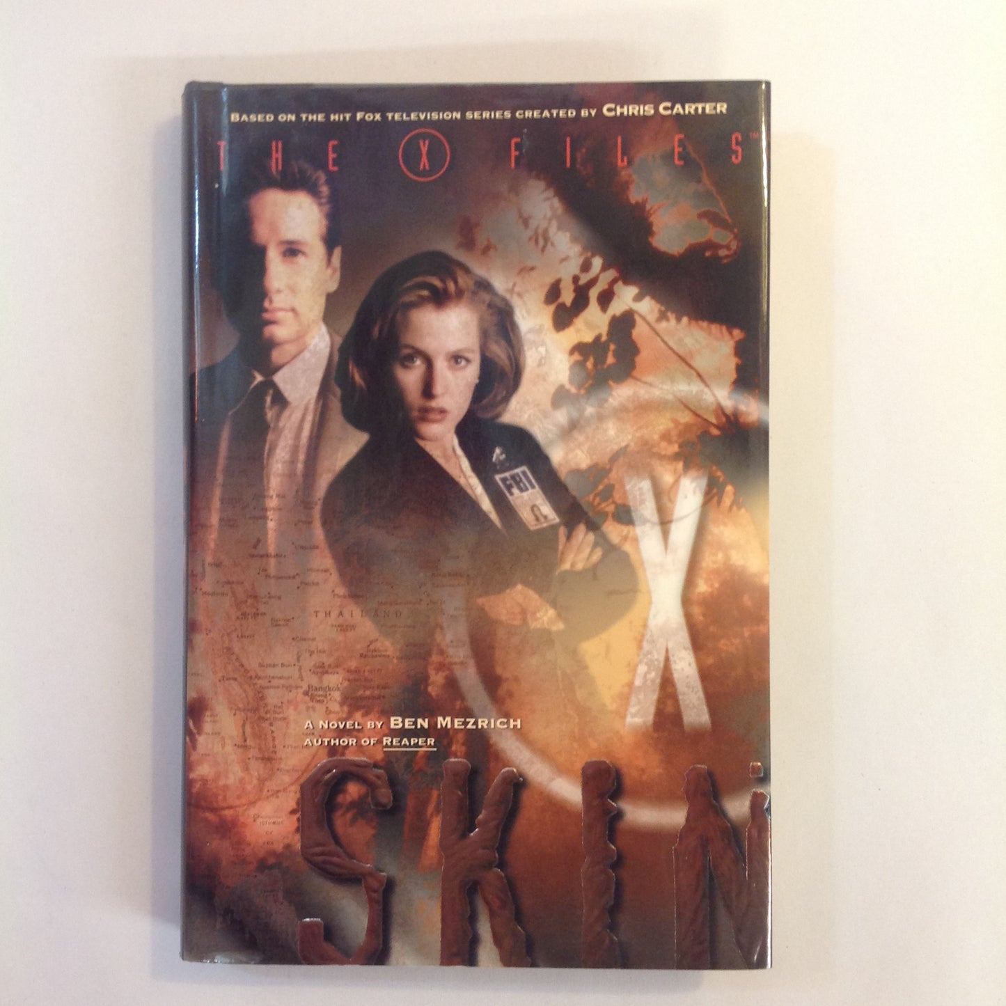 Vintage 1999 HCDJ The X-Files: SKIN Ben Mezrich First Harper Collins