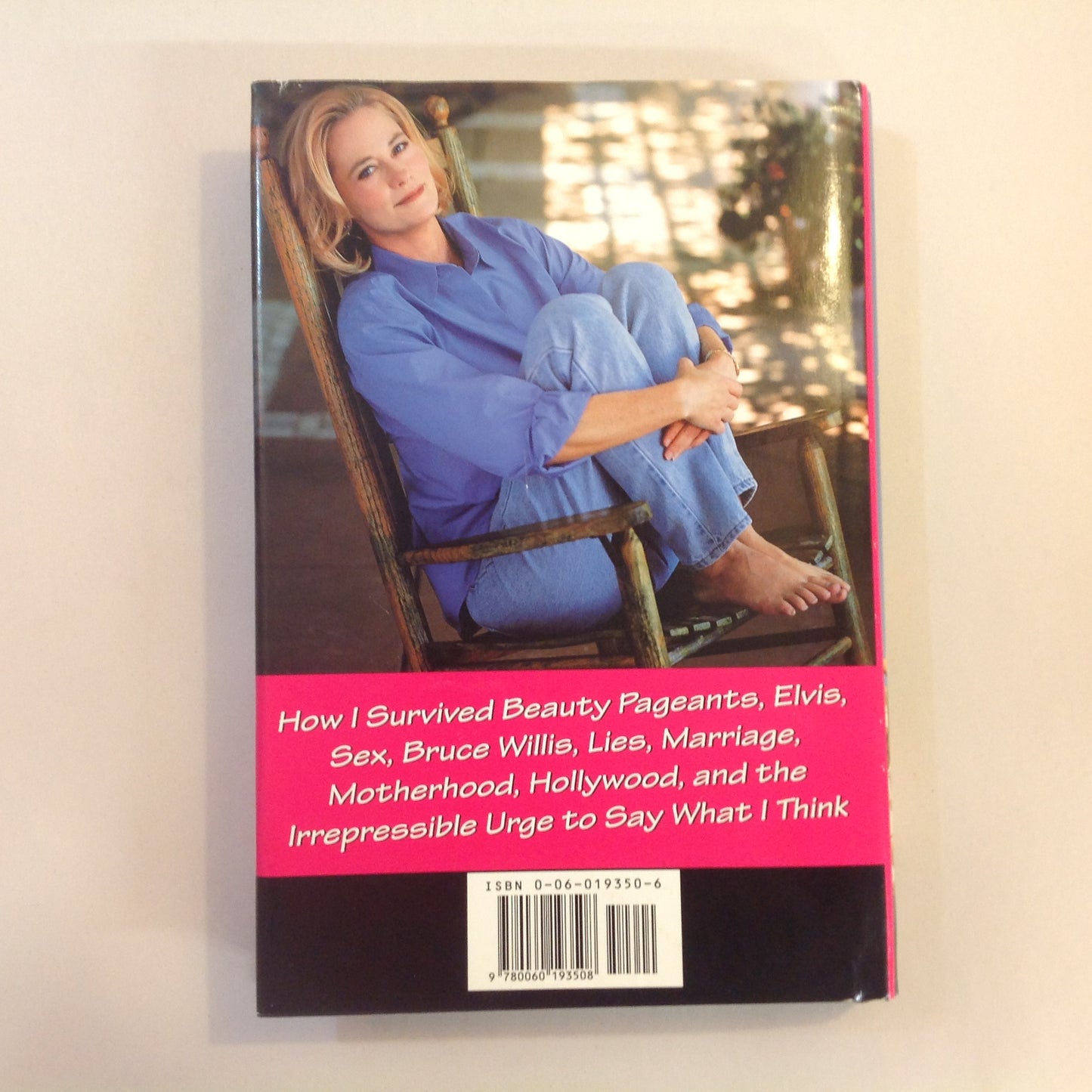 Vintage 2000 HCDJ Cybill Disobedience Cybill Shepherd First Edition