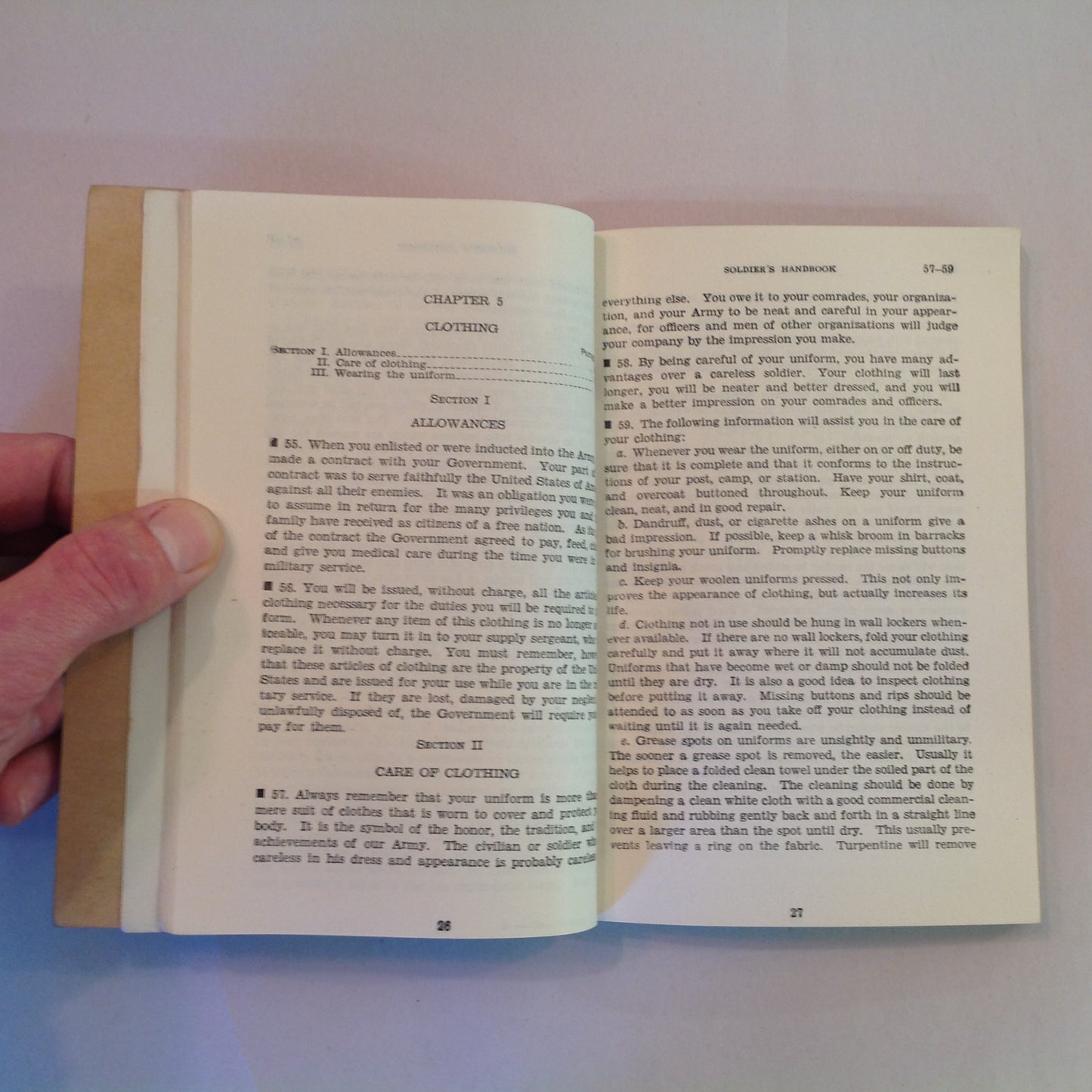 Vintage 1941 US War Department Basic Field Manual Soldier's Handbook FM 21-100