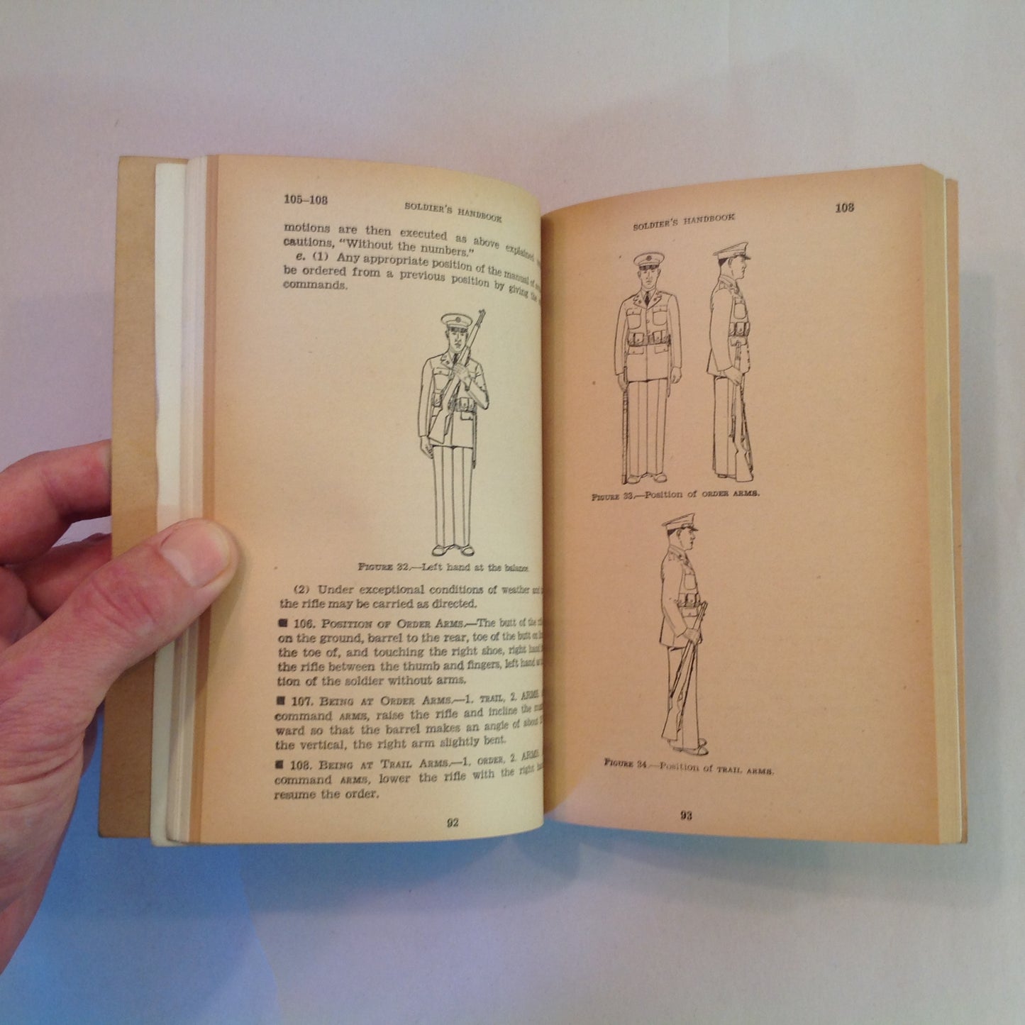 Vintage 1941 US War Department Basic Field Manual Soldier's Handbook FM 21-100