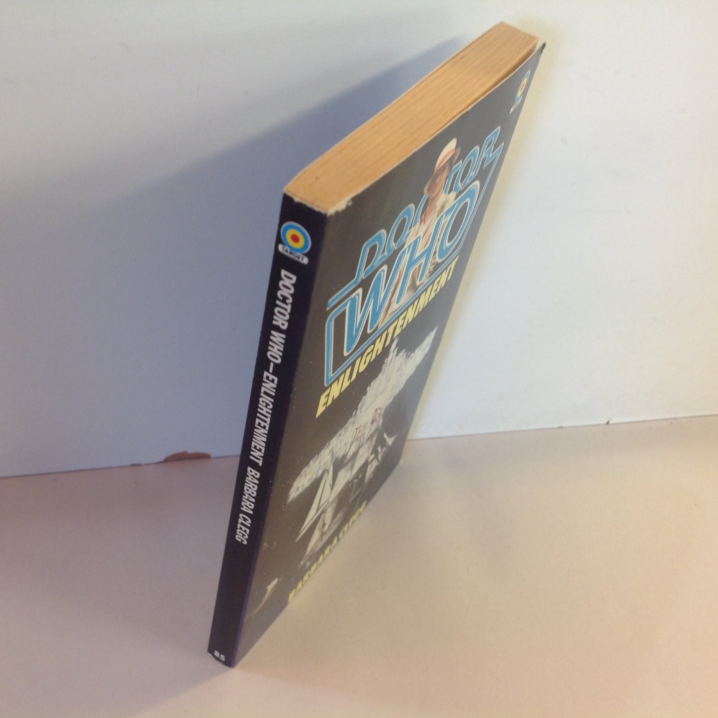 Vintage 1984 Mass Market Paperback Doctor Who: Enlightenment Barbara Clegg