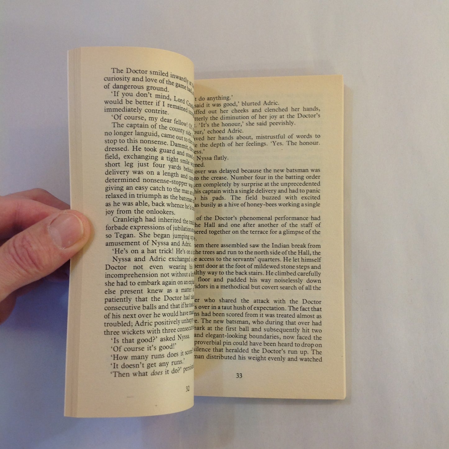 Vintage 1987 Mass Market Paperback Doctor Who: Black Orchid Terence Dudley First Edition