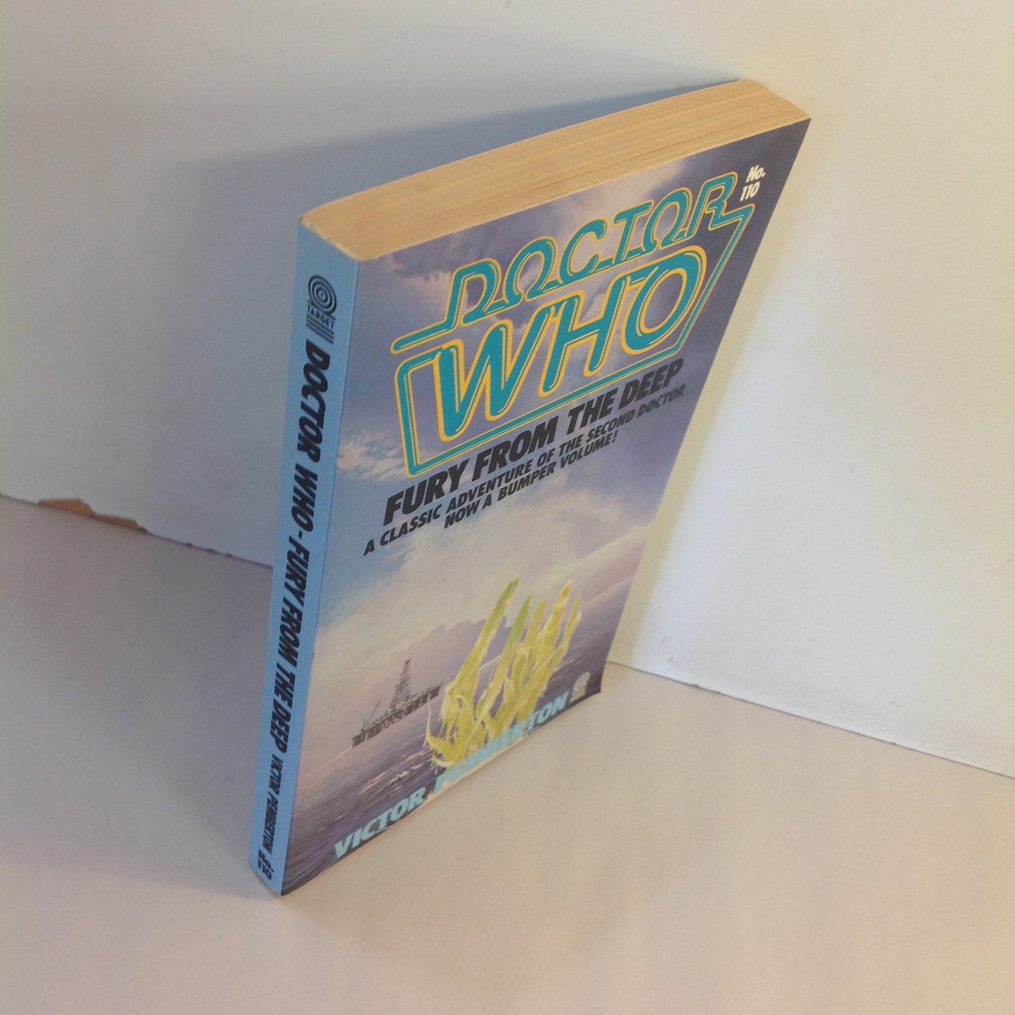 Vintage 1986 Mass Market Paperback Doctor Who: Fury From the Deep Victor Pemberton First Edition
