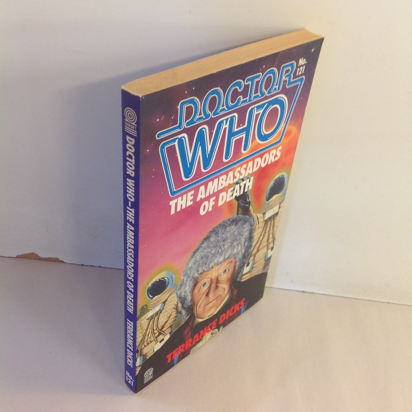 Vintage 1987 Mass Market Paperback Doctor Who: The Ambassadors of Death Terrance Dicks First Edition