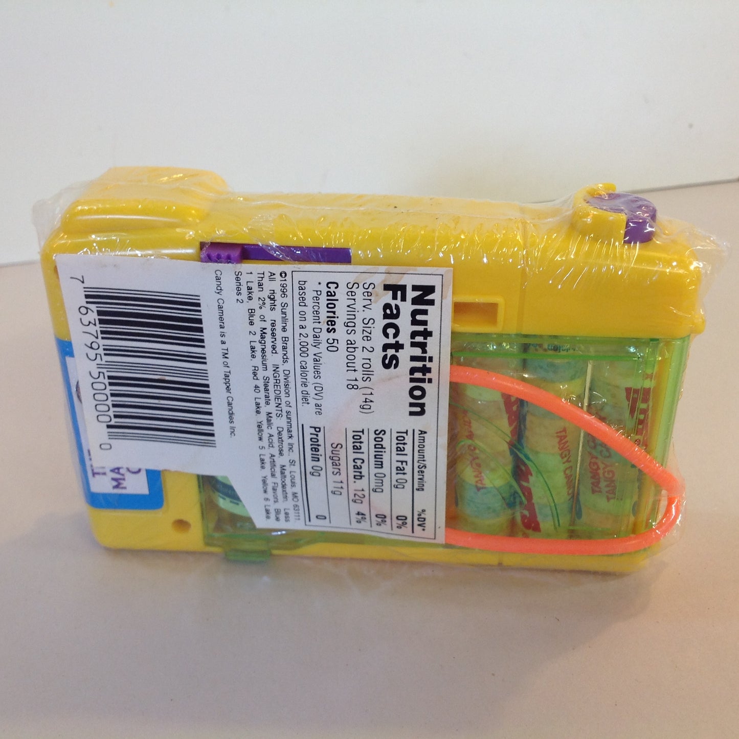 Vintage 1996 Unopened Tapper SweetTarts Candy Camera Candy Container