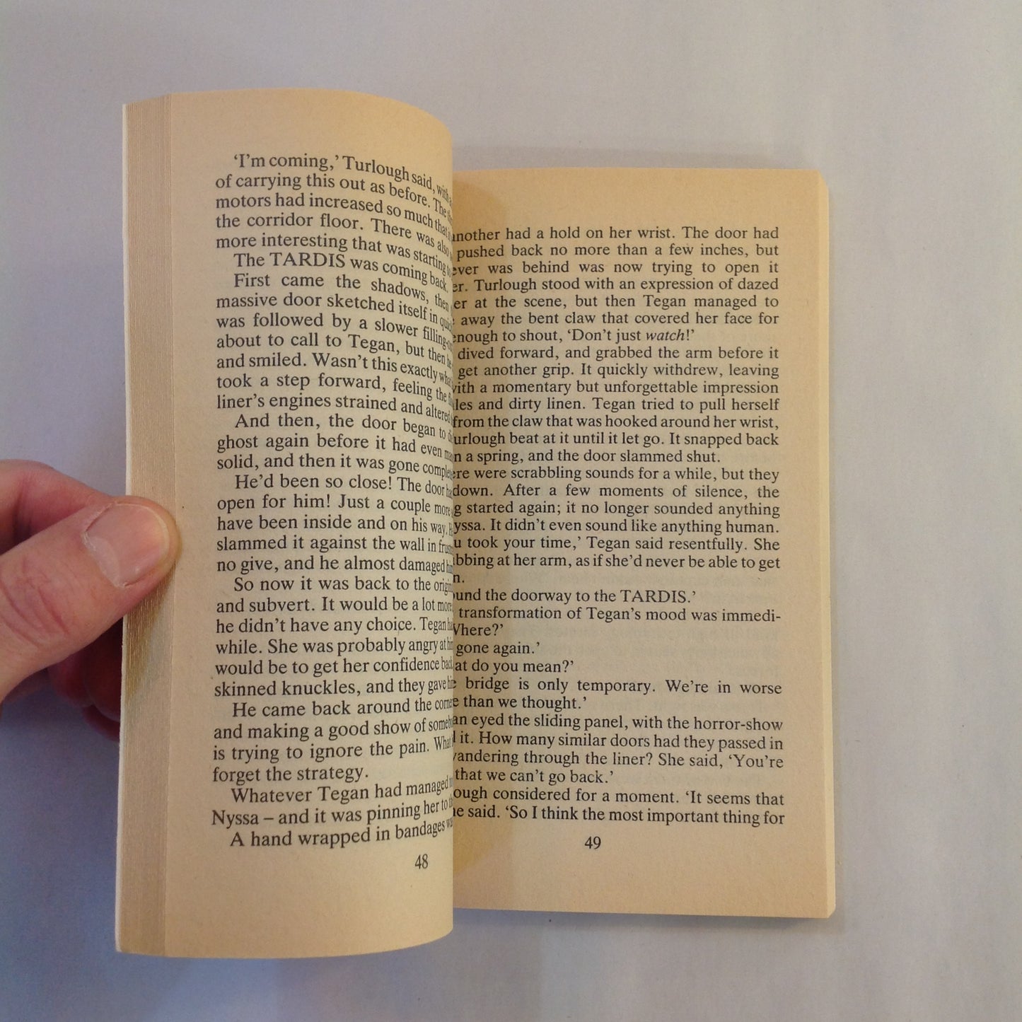 Vintage 1983 Mass Market Paperback Doctor Who: Terminus John Lydecker First Edition