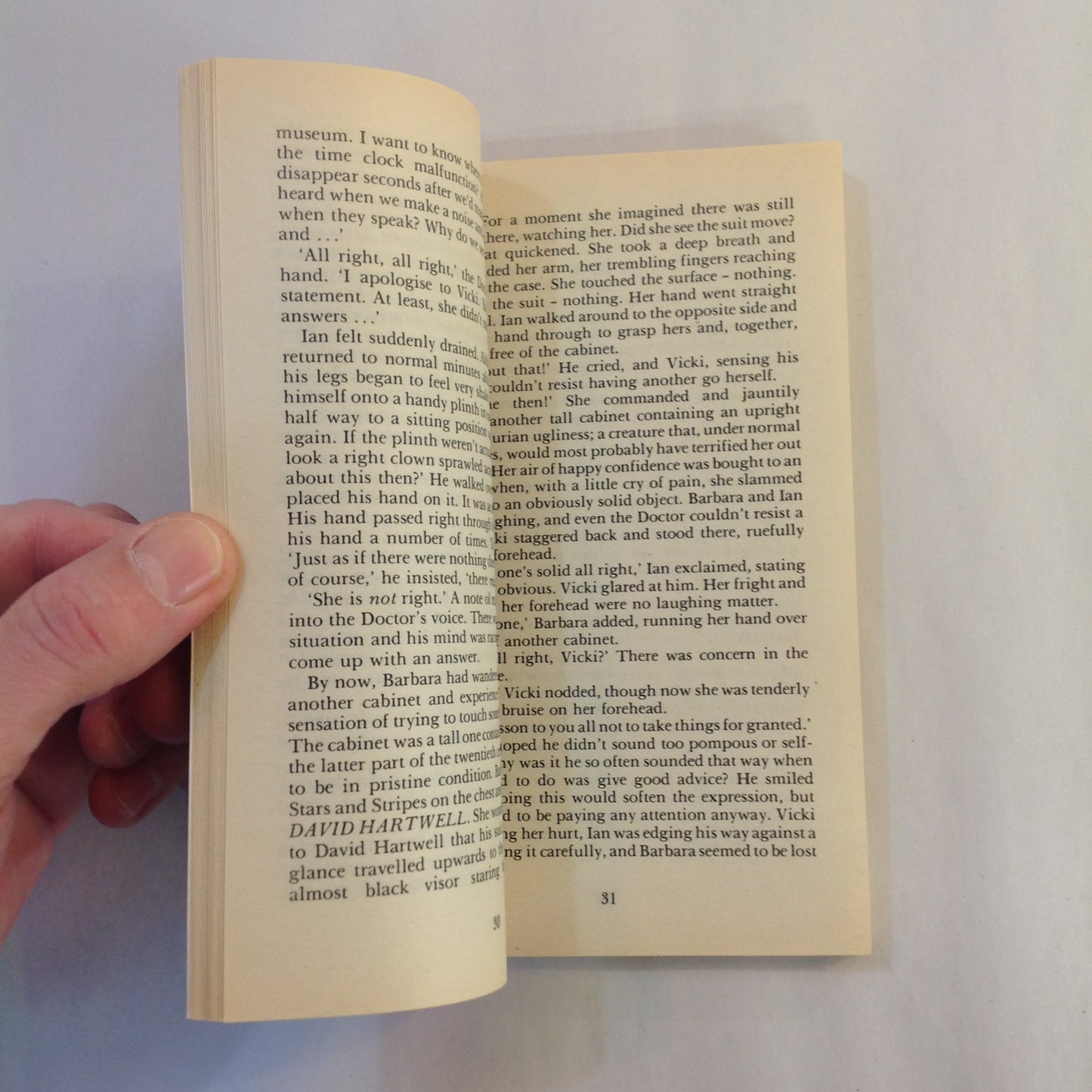 Vintage 1987 Mass Market Paperback Doctor Who: The Space Museum Glyn Jones First Edition