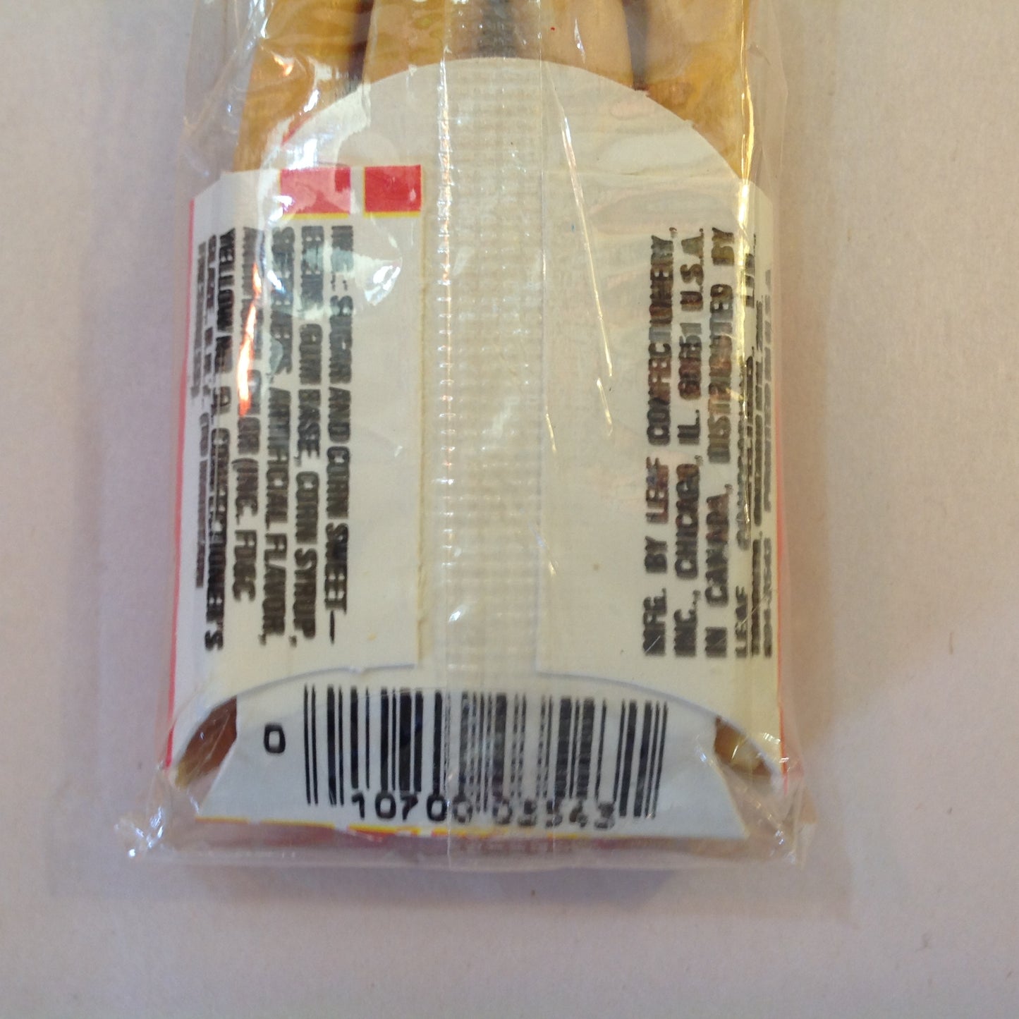 Vintage NOS Unopened LEAF 7-Piece French Fry Bubble Gum Candy Container