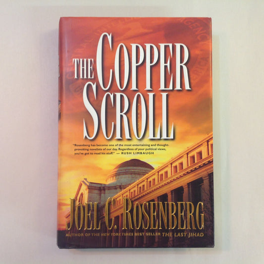 2006 Hardcover with Dust Jacket The Copper Scroll Joel C. Rosenberg