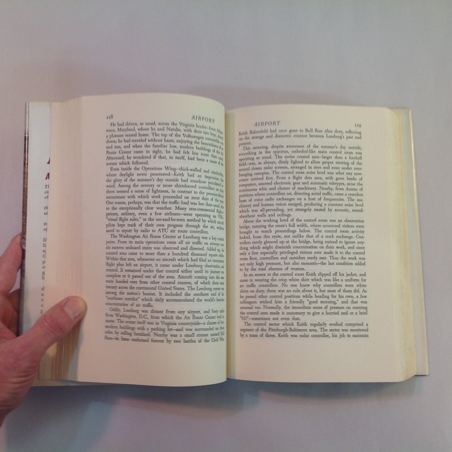 Vintage 1968 Hardcover AIRPORT Arthur Hailey