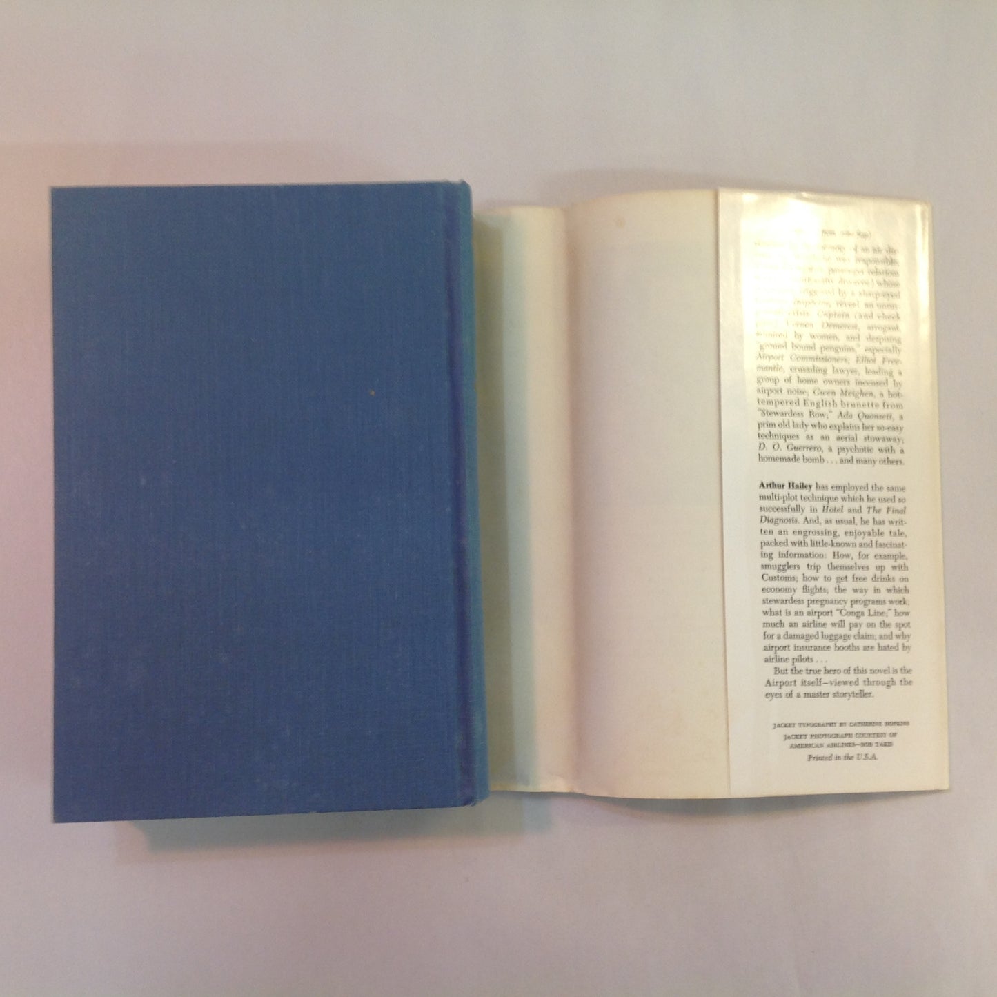 Vintage 1968 Hardcover AIRPORT Arthur Hailey