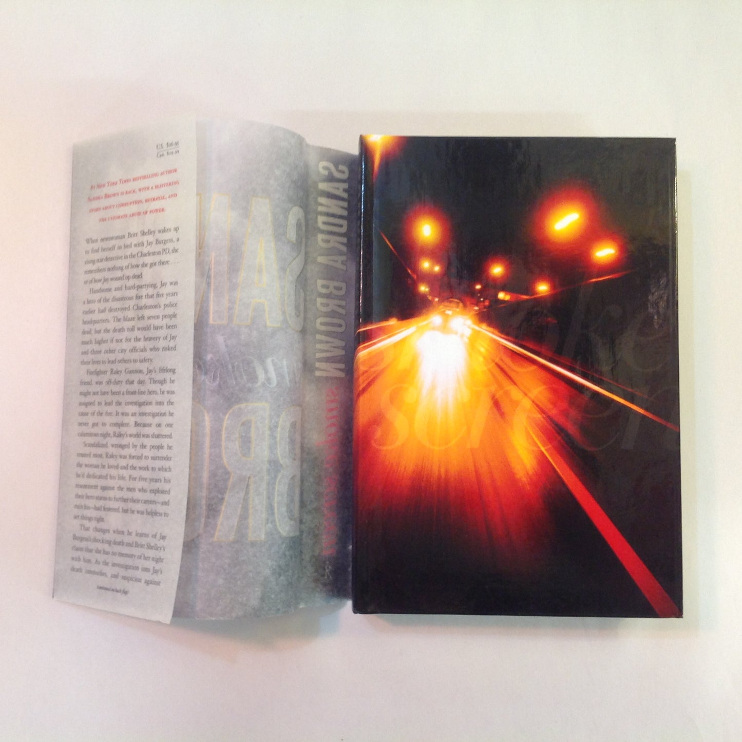 2008 Hardcover SMOKE SCREEN Sandra Brown