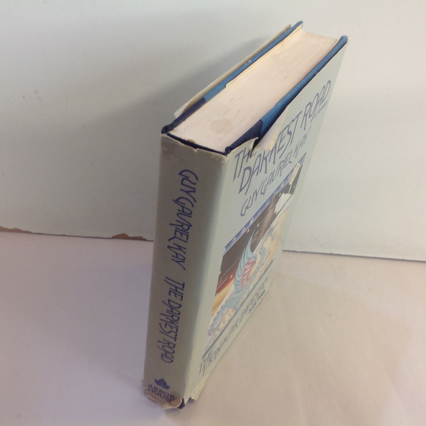 Vintage 1986 Hardcover The Darkest Road: A Fantasy Guy Gavriel Kay BCE
