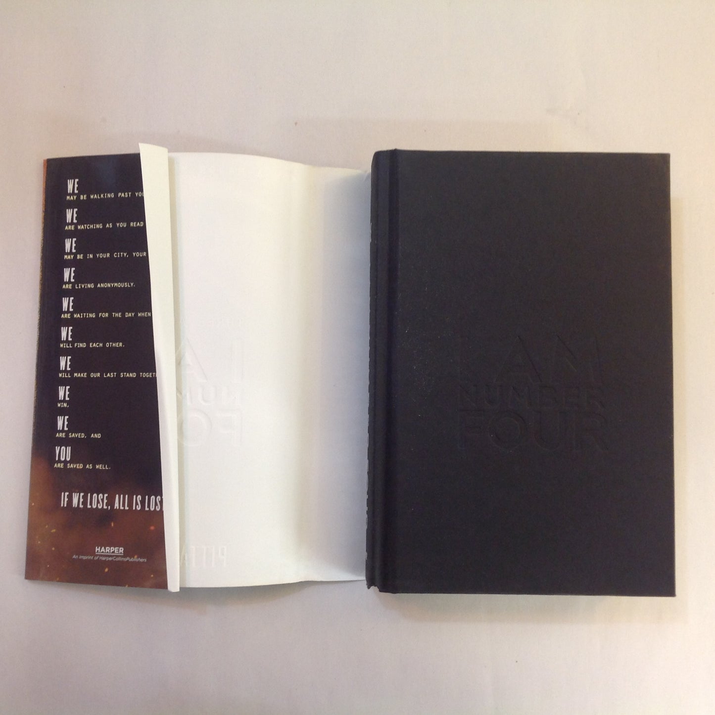 Vintage 2011 Hardcover I Am Number Four Pittacus Lore Revised Edition