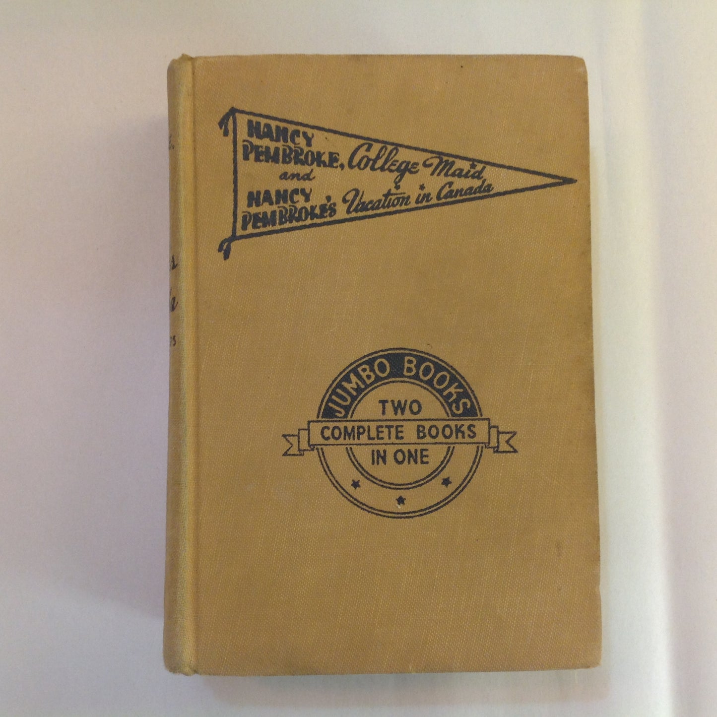 Vintage 1925 Hardcover Nancy Pembroke College Maid and Nancy Pembroke's Vacation in Canda Margaret T. Van Epps