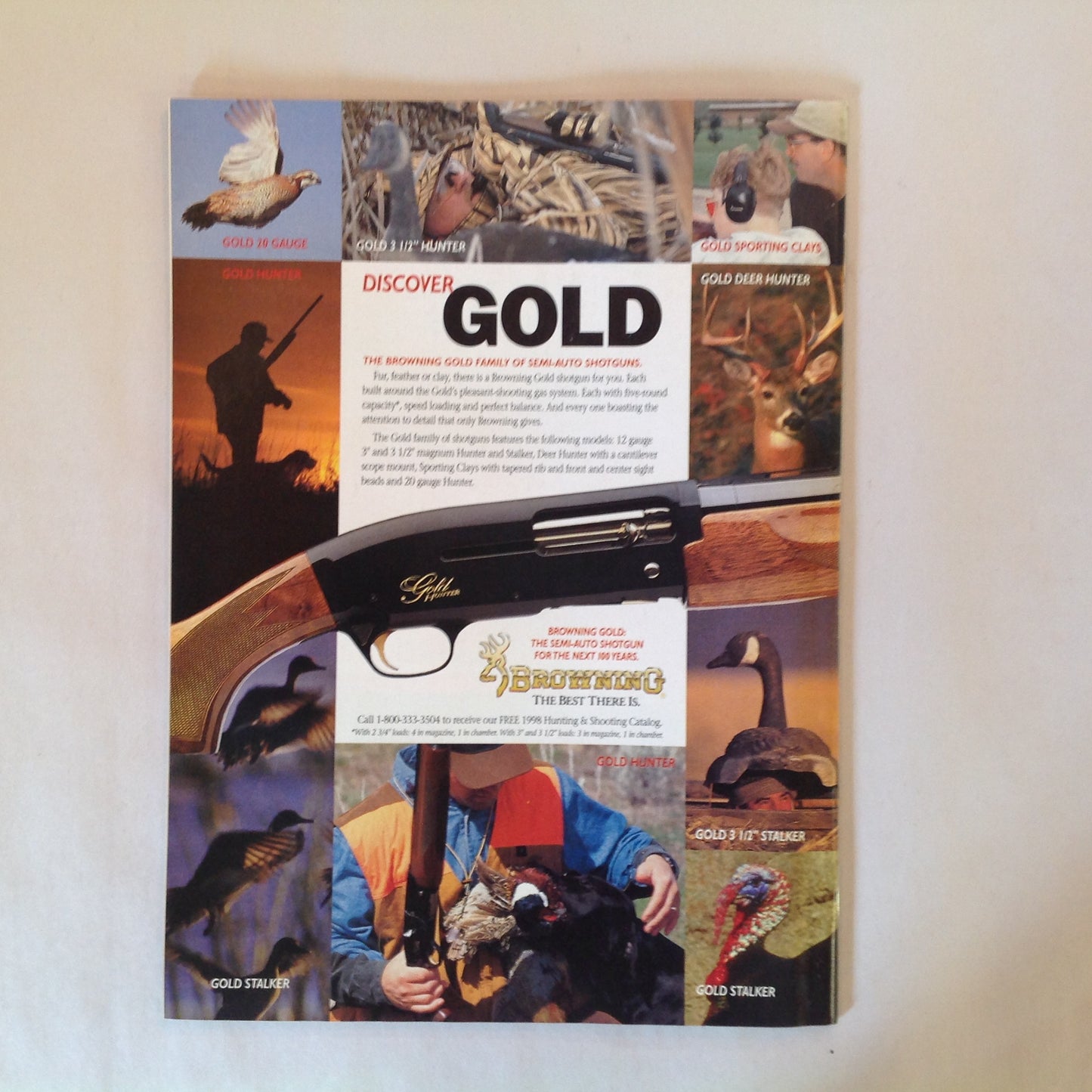 Vintage Aug 1998 American Rifleman Magazine Pocket Pistols: The New .32s Shotgun Slugs