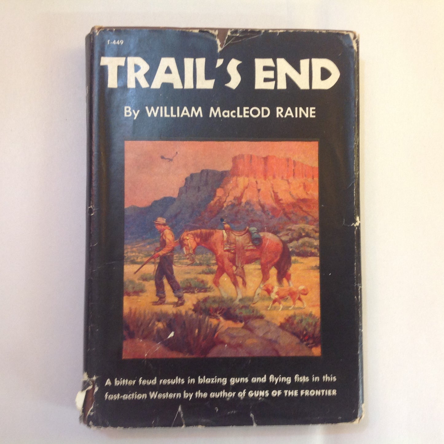 Vintage 1947 Hardcover Trail's End William MacLeod Raine Tower Books First Edition