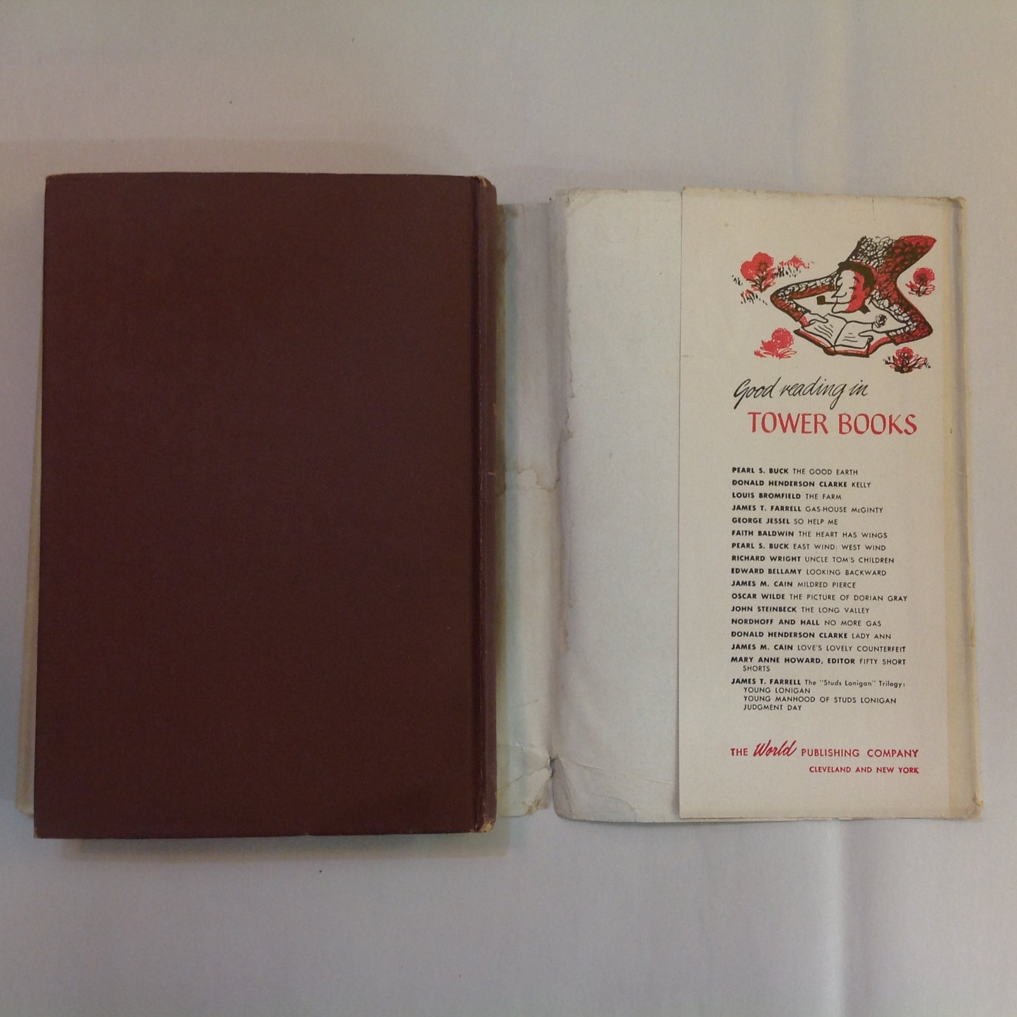 Vintage 1947 Hardcover Trail's End William MacLeod Raine Tower Books First Edition