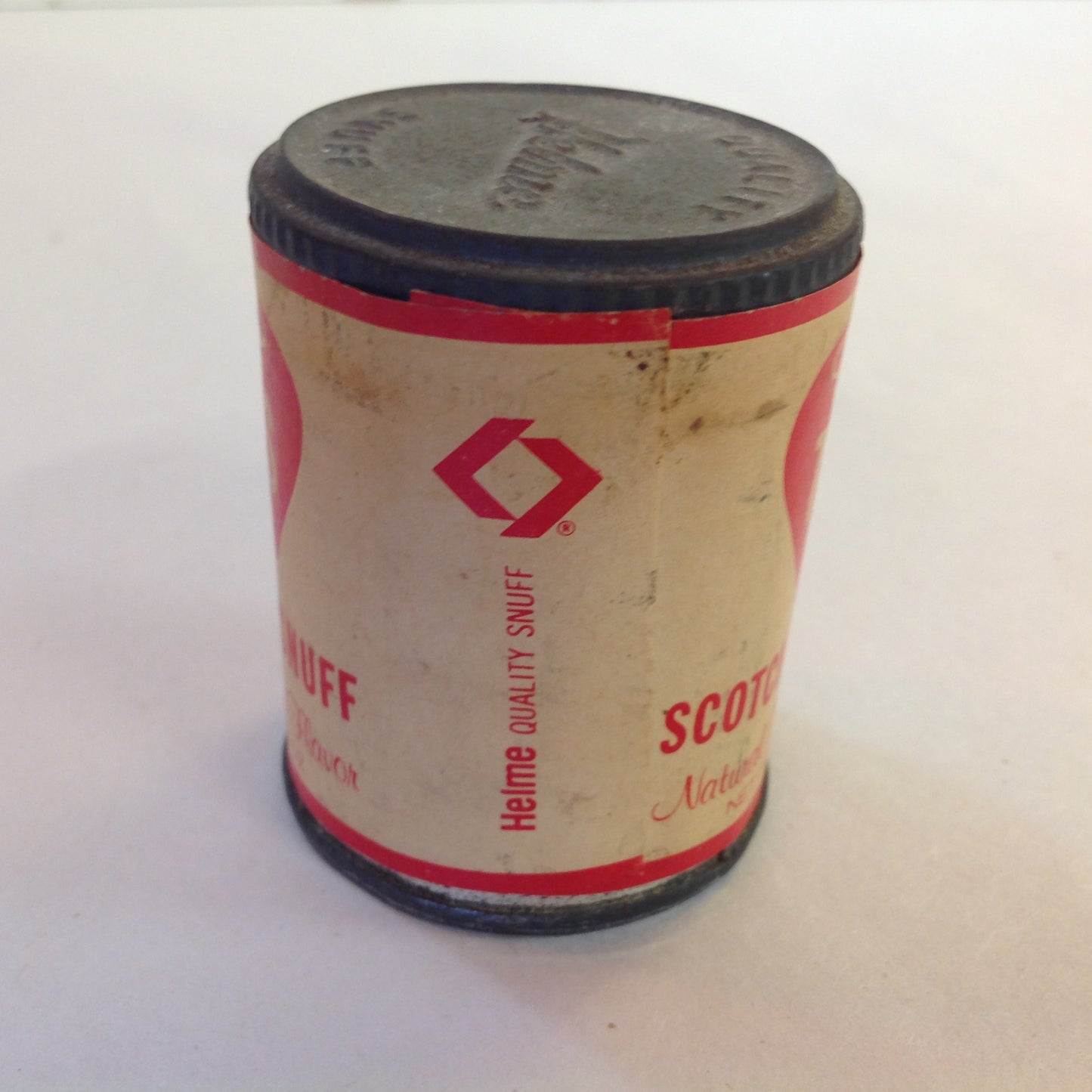 Vintage NOS Unopened Tops Mild Scotch Snuff Natural Tobacco Flavor 1.15 oz Tin