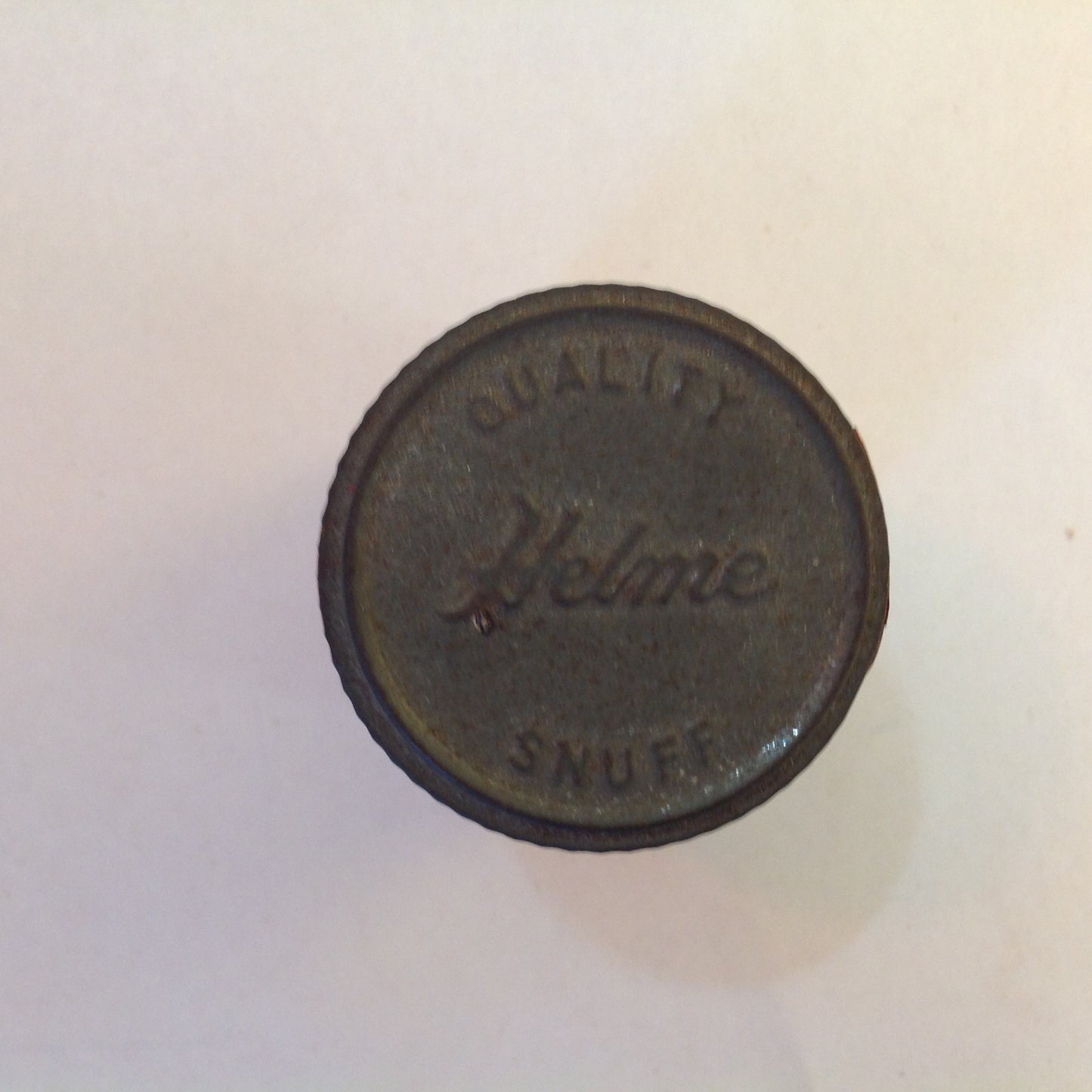 Vintage NOS Unopened Tops Mild Scotch Snuff Natural Tobacco Flavor 1.15 oz Tin