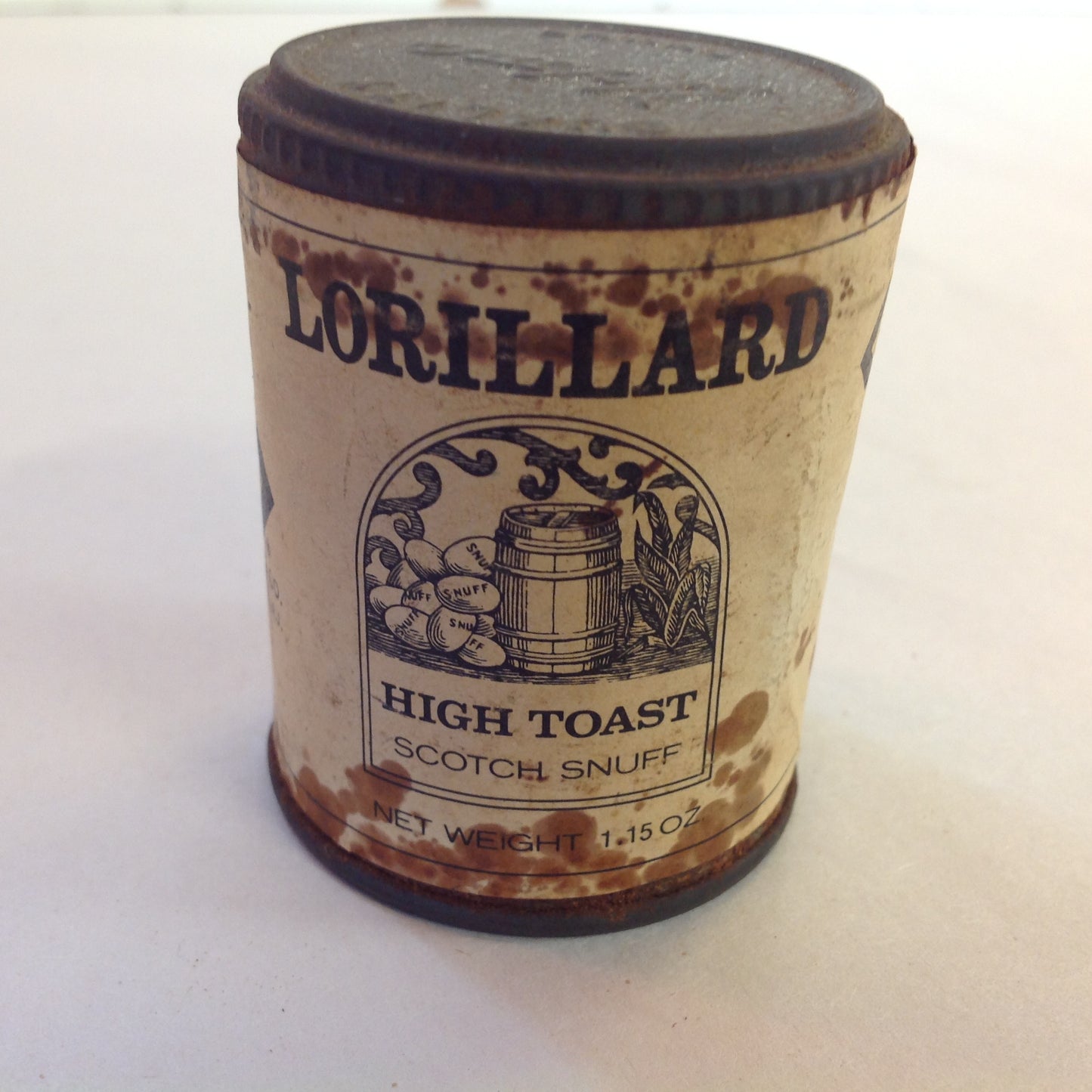 Vintage NOS Unopened Lorillard High Toast Scotch Snuff 1.15 oz Tin