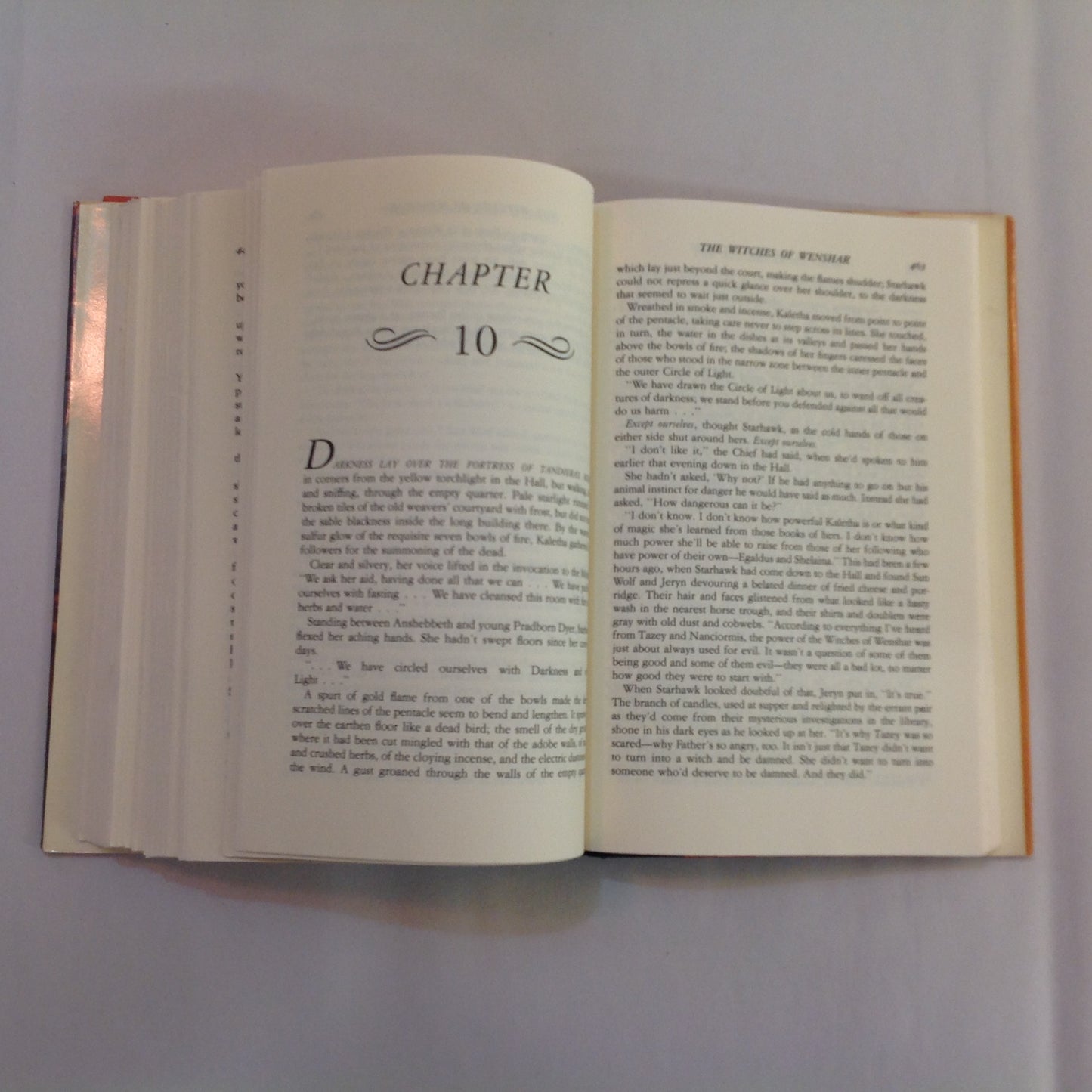 Vintage 1987 Hardcover The Unschooled Wizard Barbara Hambly Book Club Edition