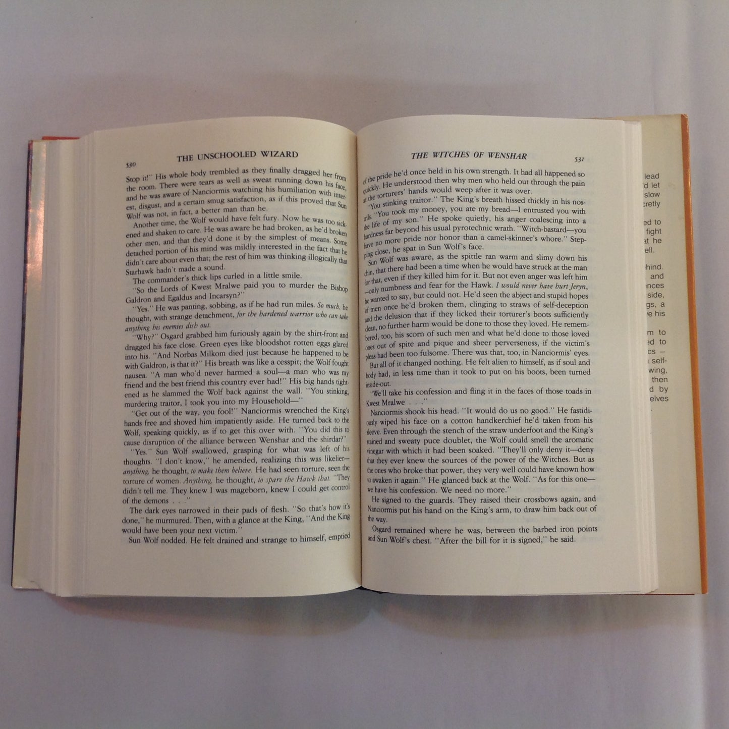 Vintage 1987 Hardcover The Unschooled Wizard Barbara Hambly Book Club Edition