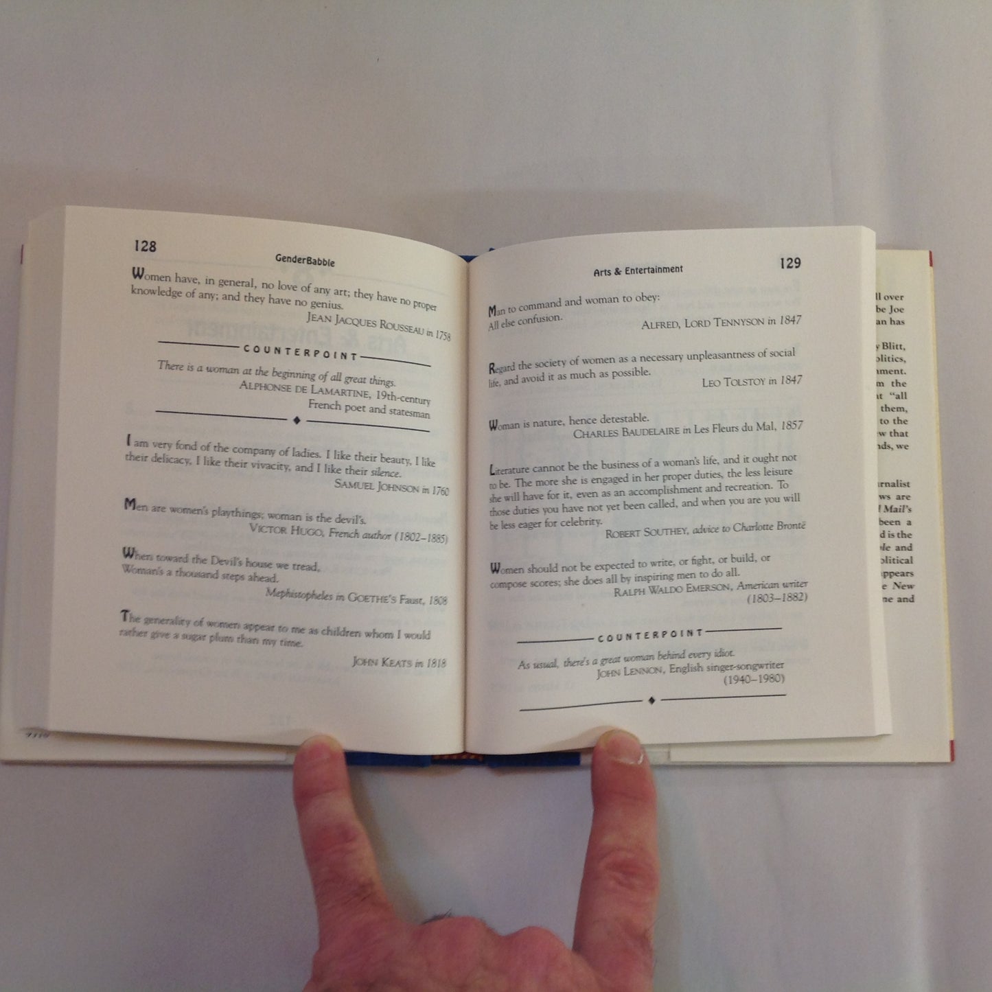 Vintage 1993 Hardcover GenderBabble: The Dumbest Things Men Ever Said About Women David Olive First Edition